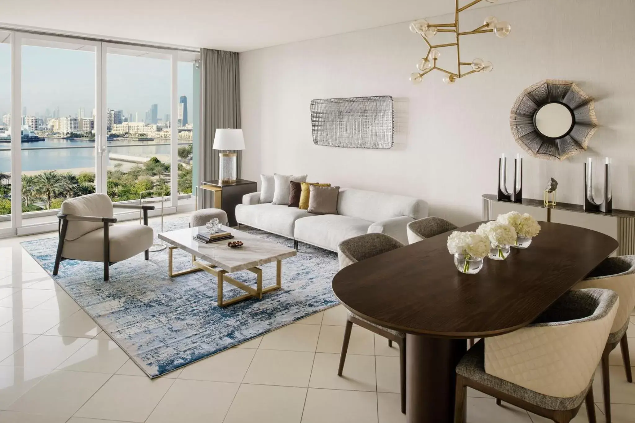 Seating Area in InterContinental Residence Suites Dubai Festival City, an IHG Hotel