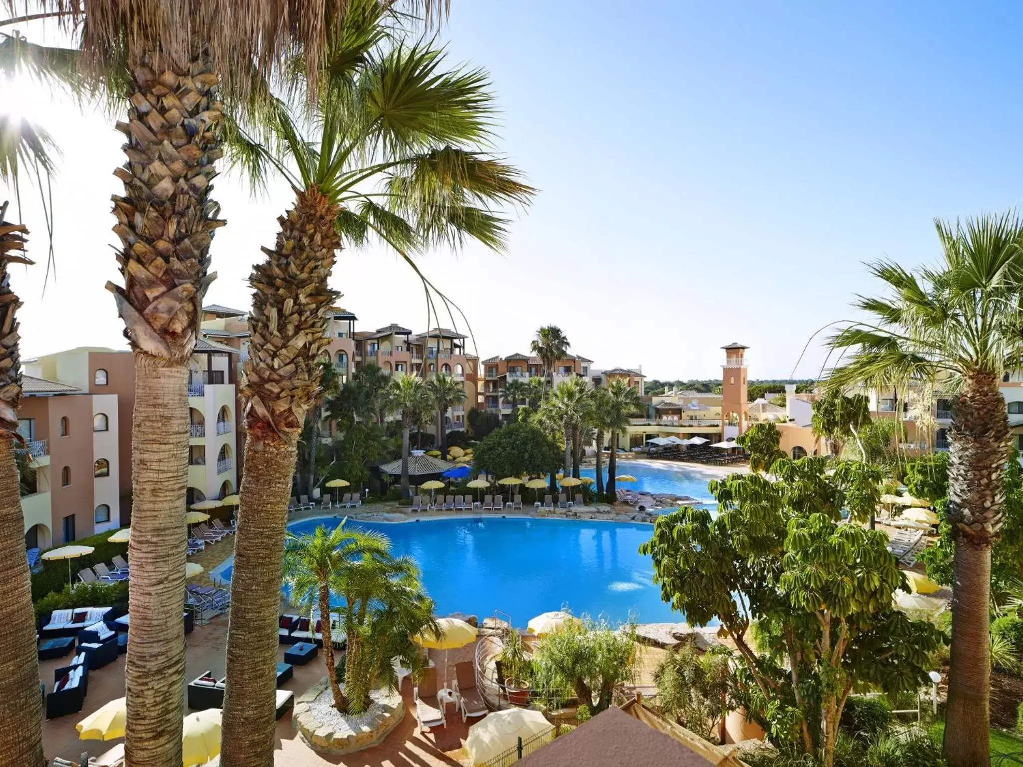 Bird's eye view in Four Seasons Vilamoura Bird's eye view in Four Seasons Vilamoura