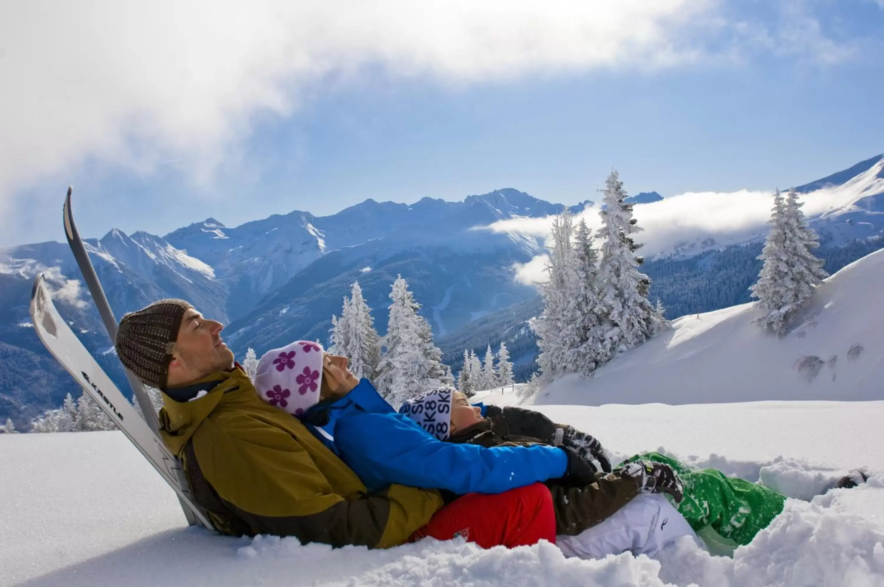 Area and facilities, Winter in Johannesbad Hotel St. Georg