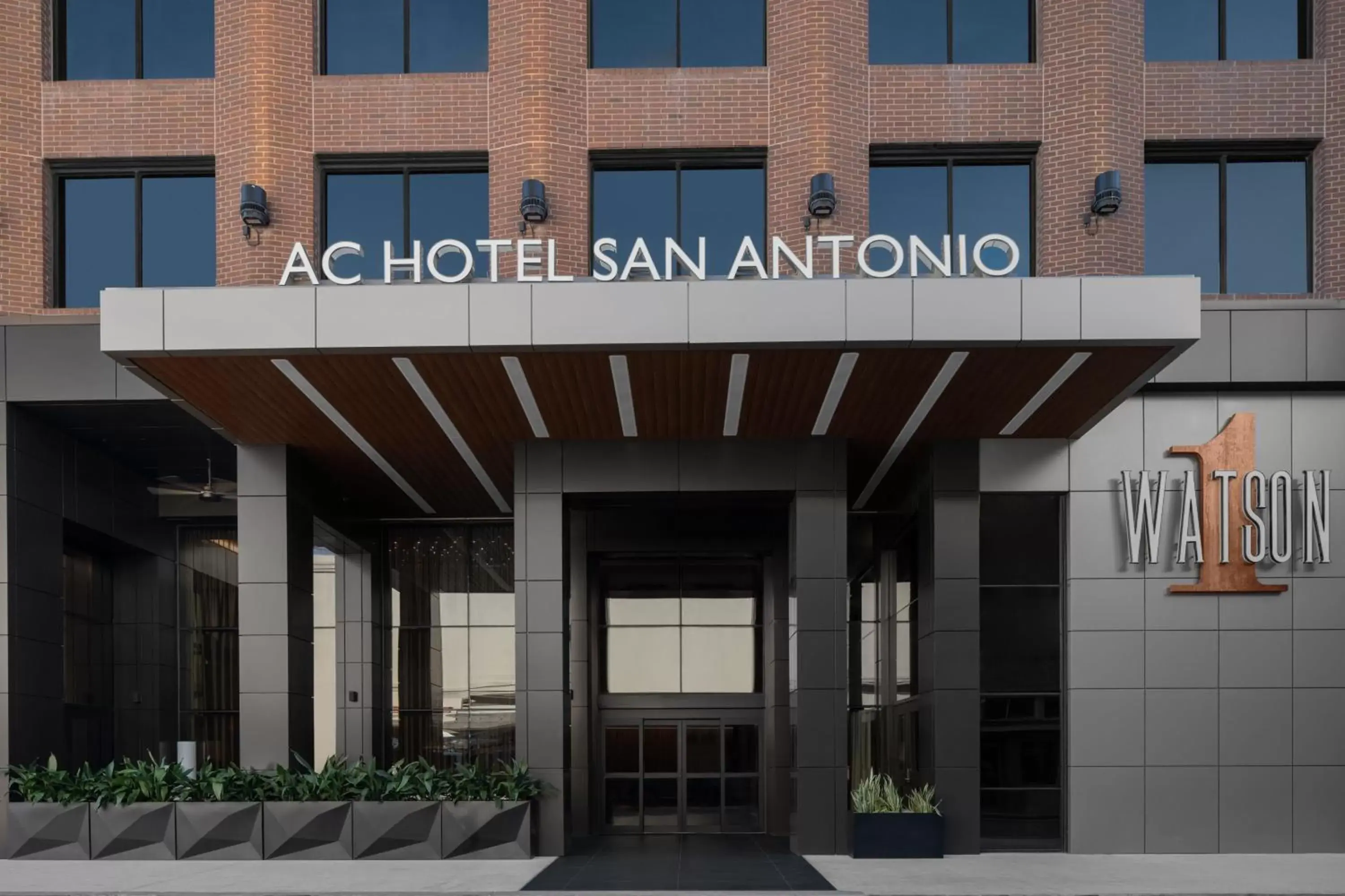 Property building in AC Hotel by Marriott San Antonio Riverwalk