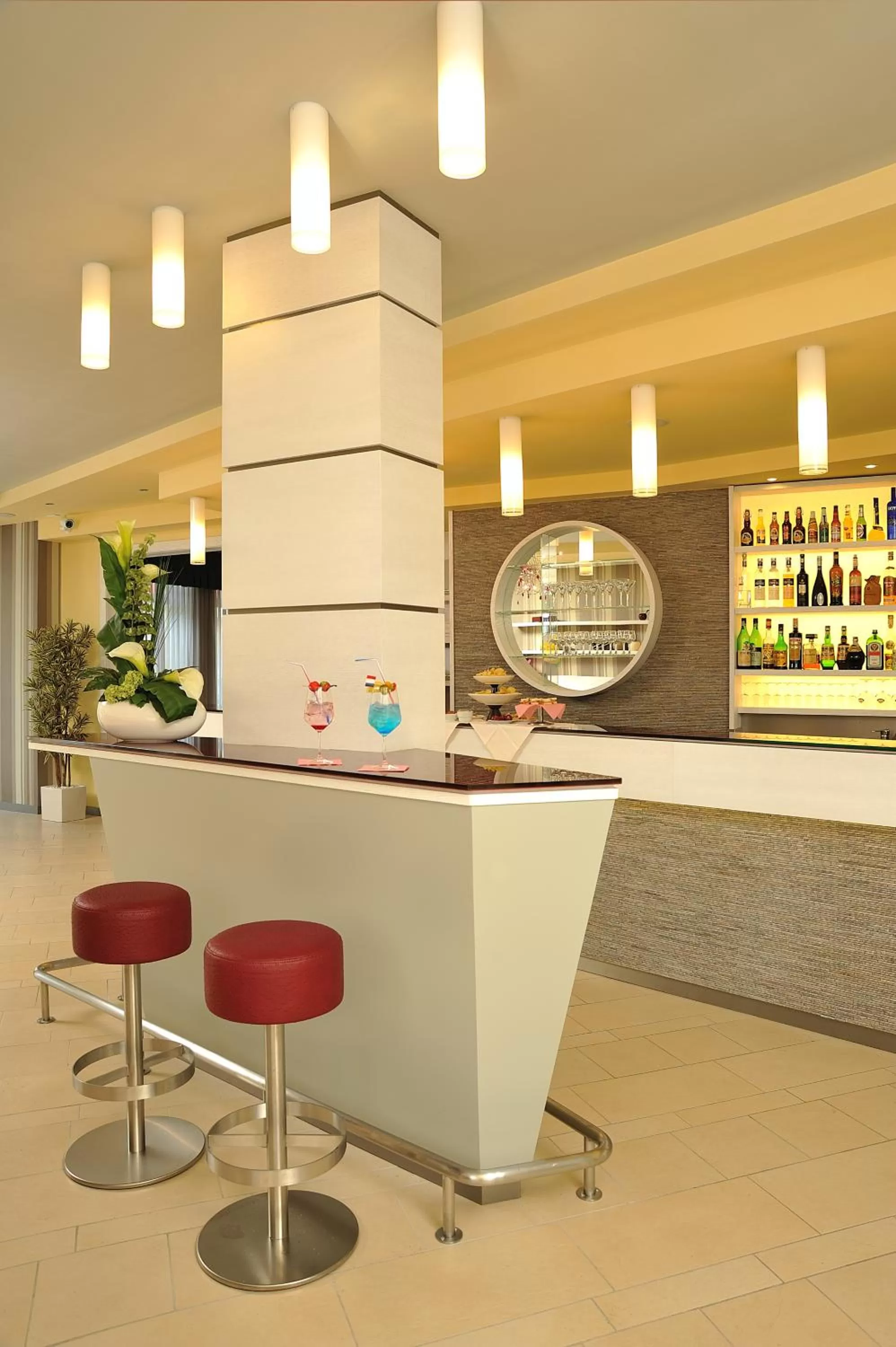 Lounge or bar in Hotel Olimpia