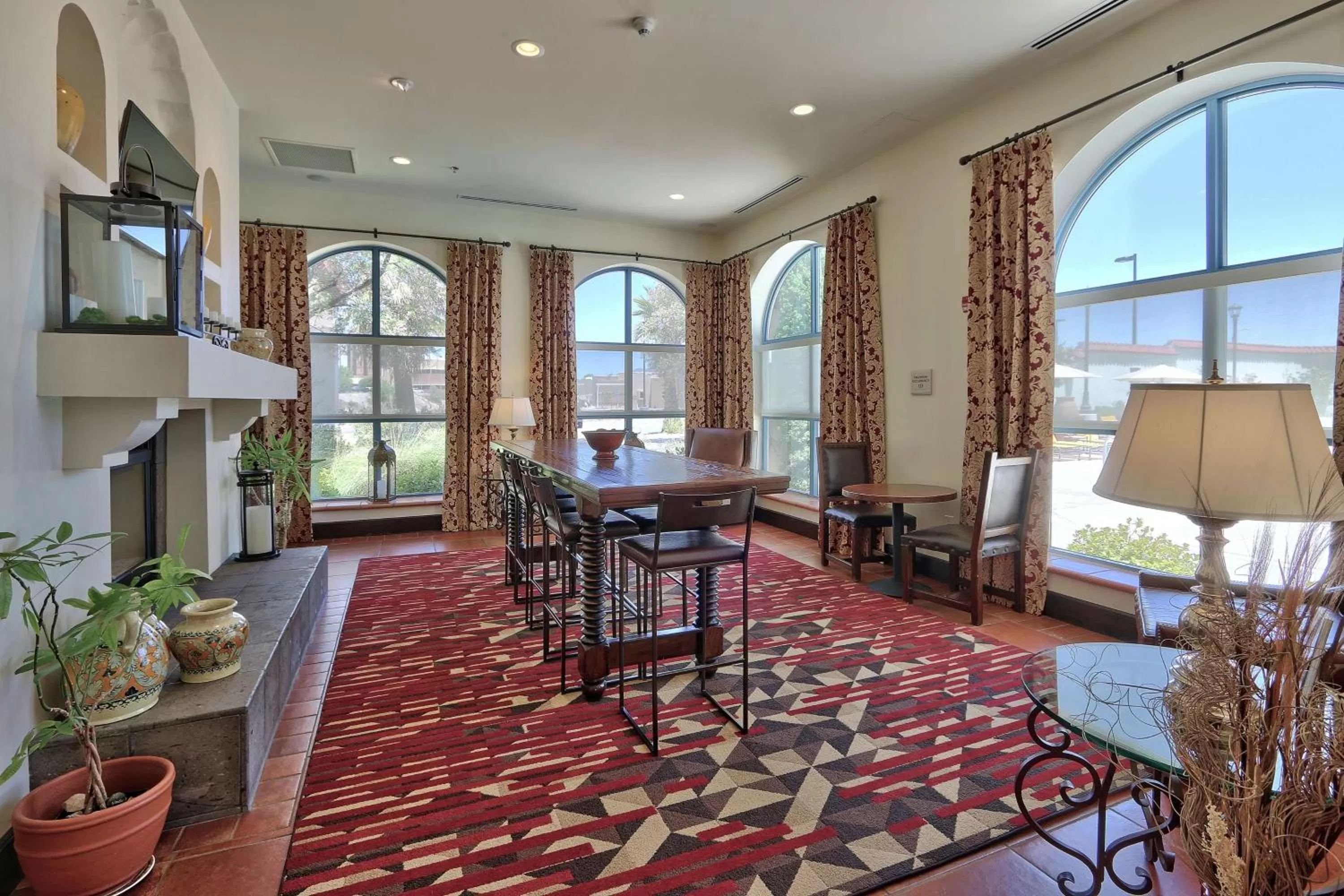Lobby or reception in Hilton Garden Inn Las Cruces