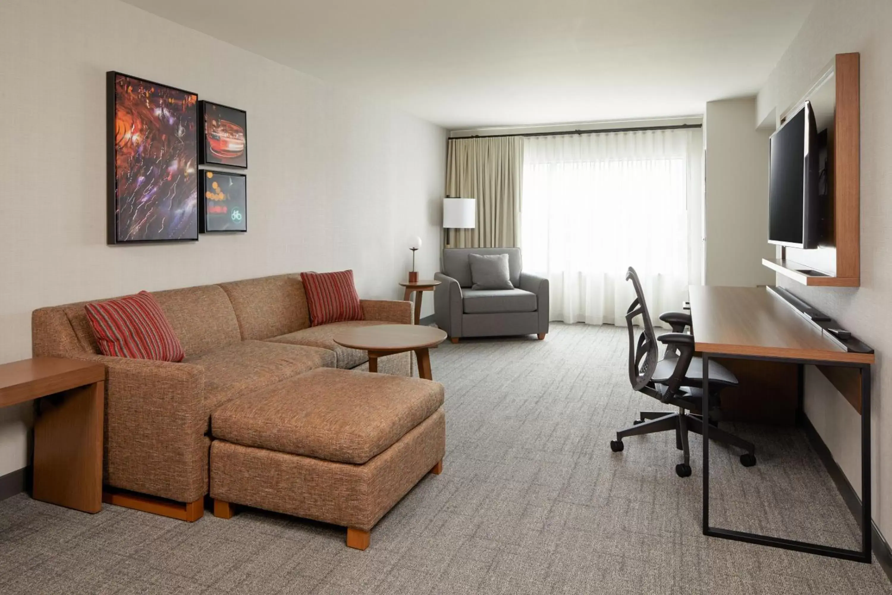 Living room, Seating Area in Residence Inn by Marriott San Francisco Airport Millbrae Station