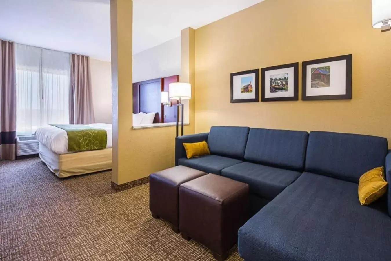 Photo of the whole room, Seating Area in Comfort Suites Greenville South