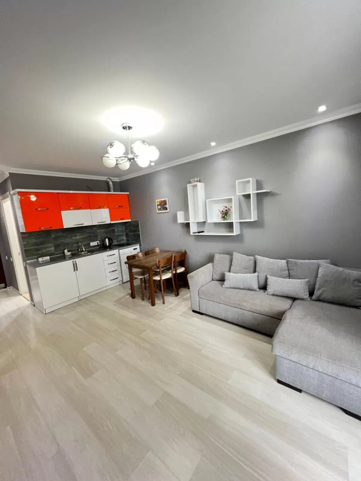 Living room, Seating Area in Holiday Lux Sea Towers Batumi