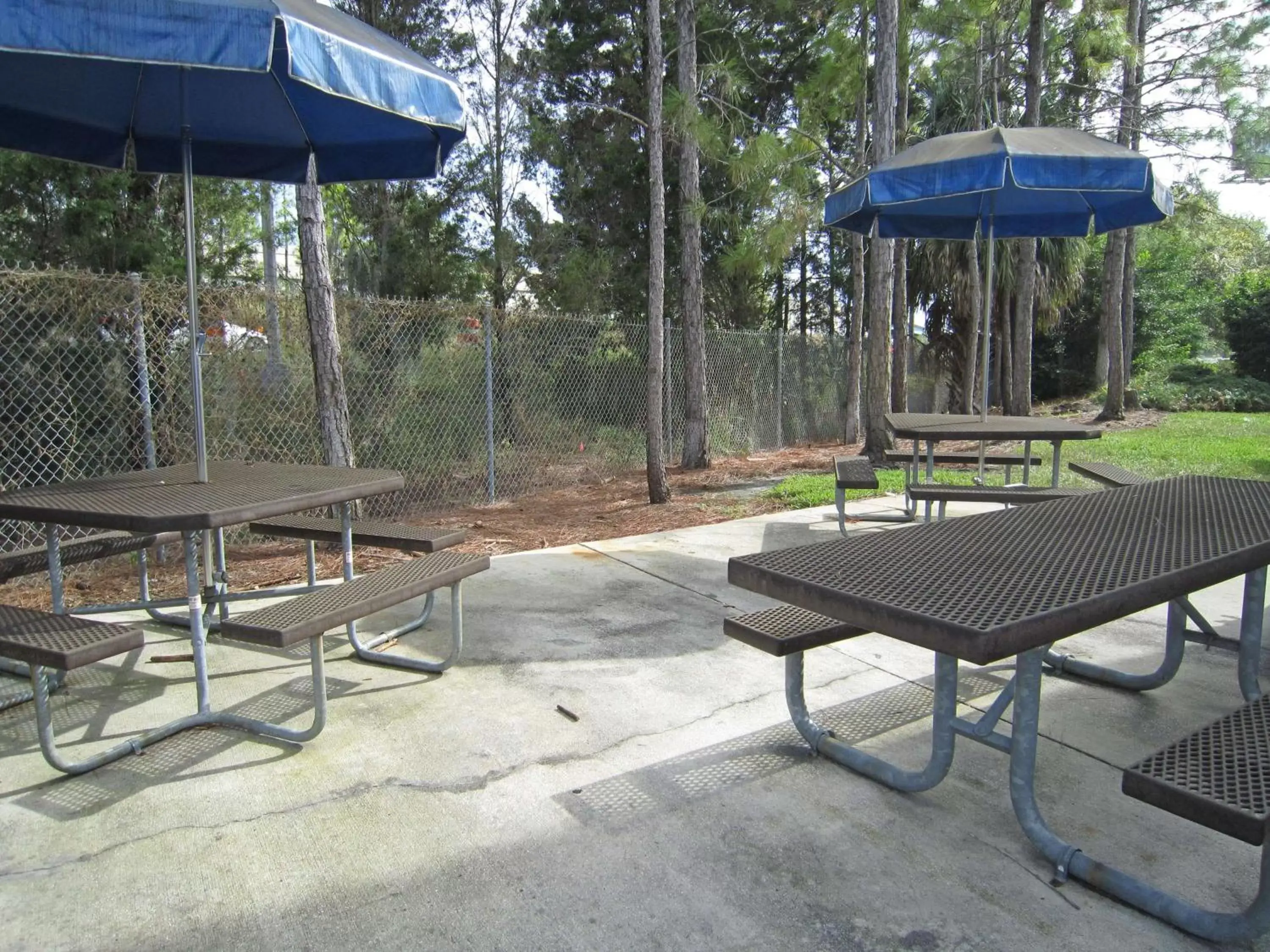 Patio in Extended Stay America Suites - Tampa - North Airport