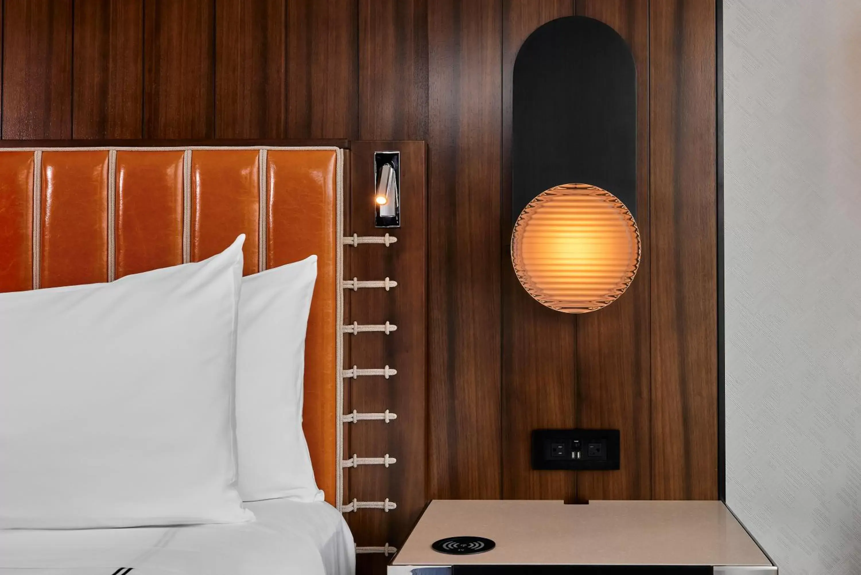 King Room with Roll-In Shower - Mobility and Hearing Access in The Godfrey Detroit, Curio Collection By Hilton King Room with Roll-In Shower - Mobility and Hearing Access in The Godfrey Detroit, Curio Collection By Hilton