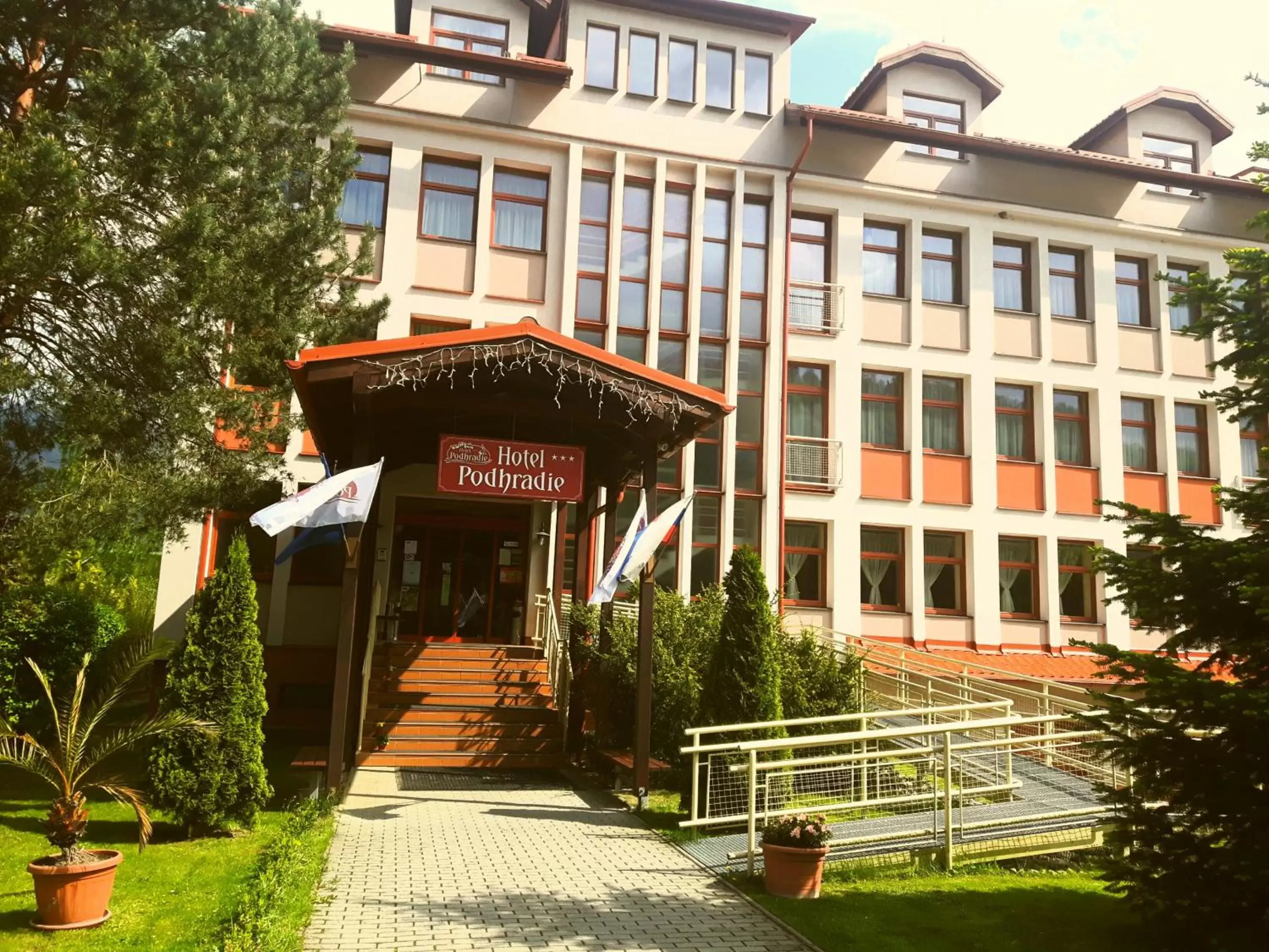 Property Building in Hotel Podhradie