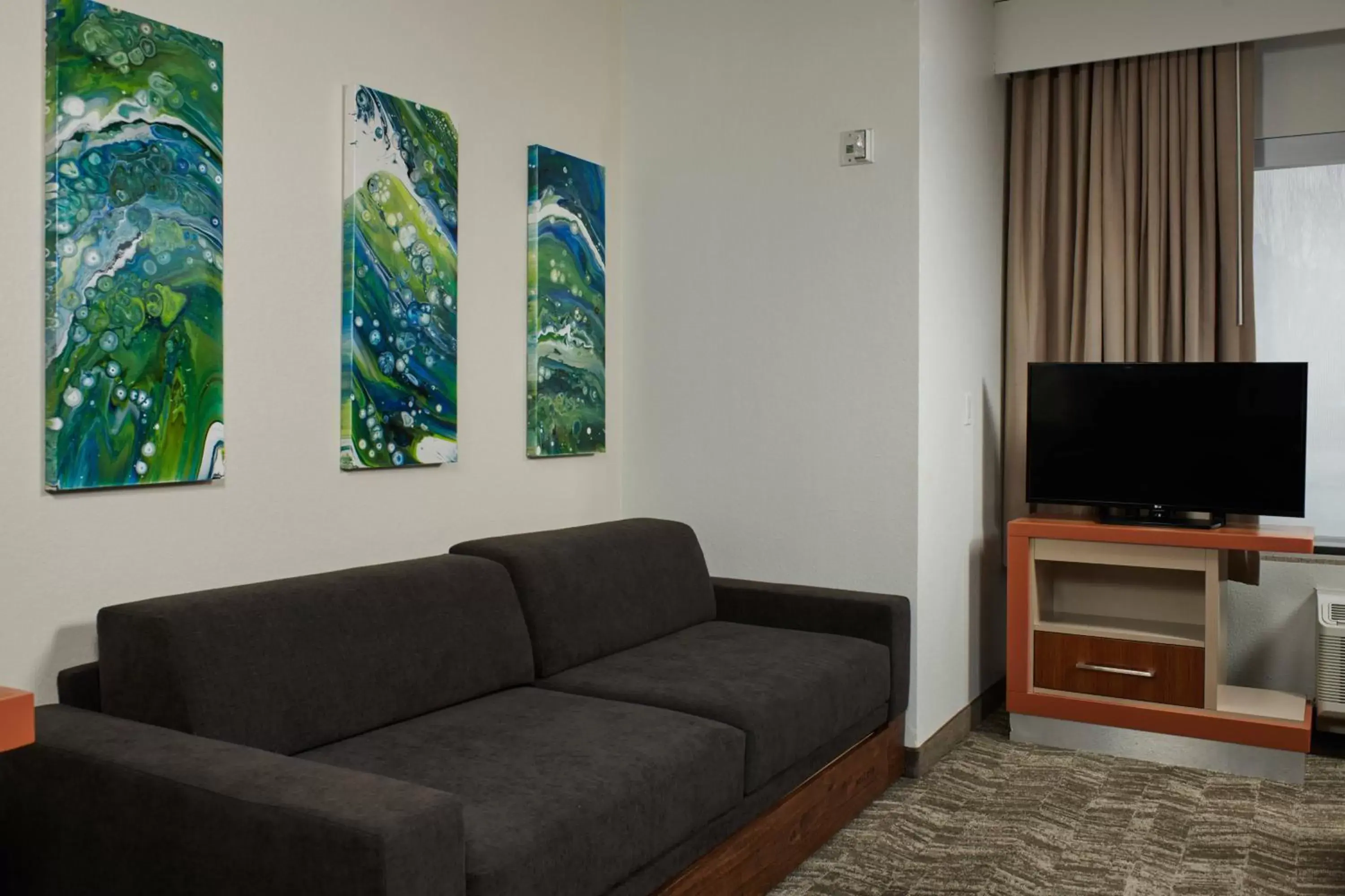 Living room, Seating Area in SpringHill Suites by Marriott Baton Rouge North / Airport