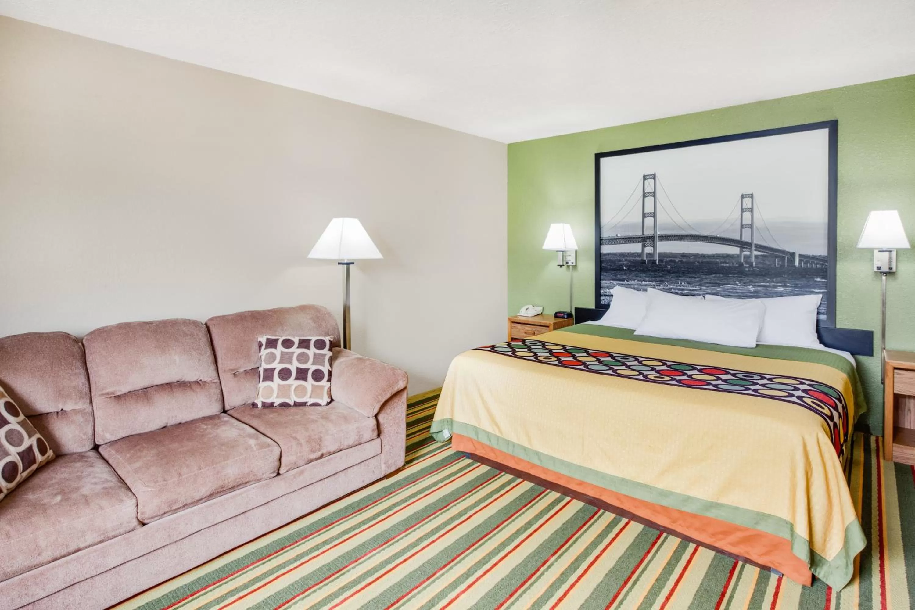 Bed in Super 8 by Wyndham Grayling