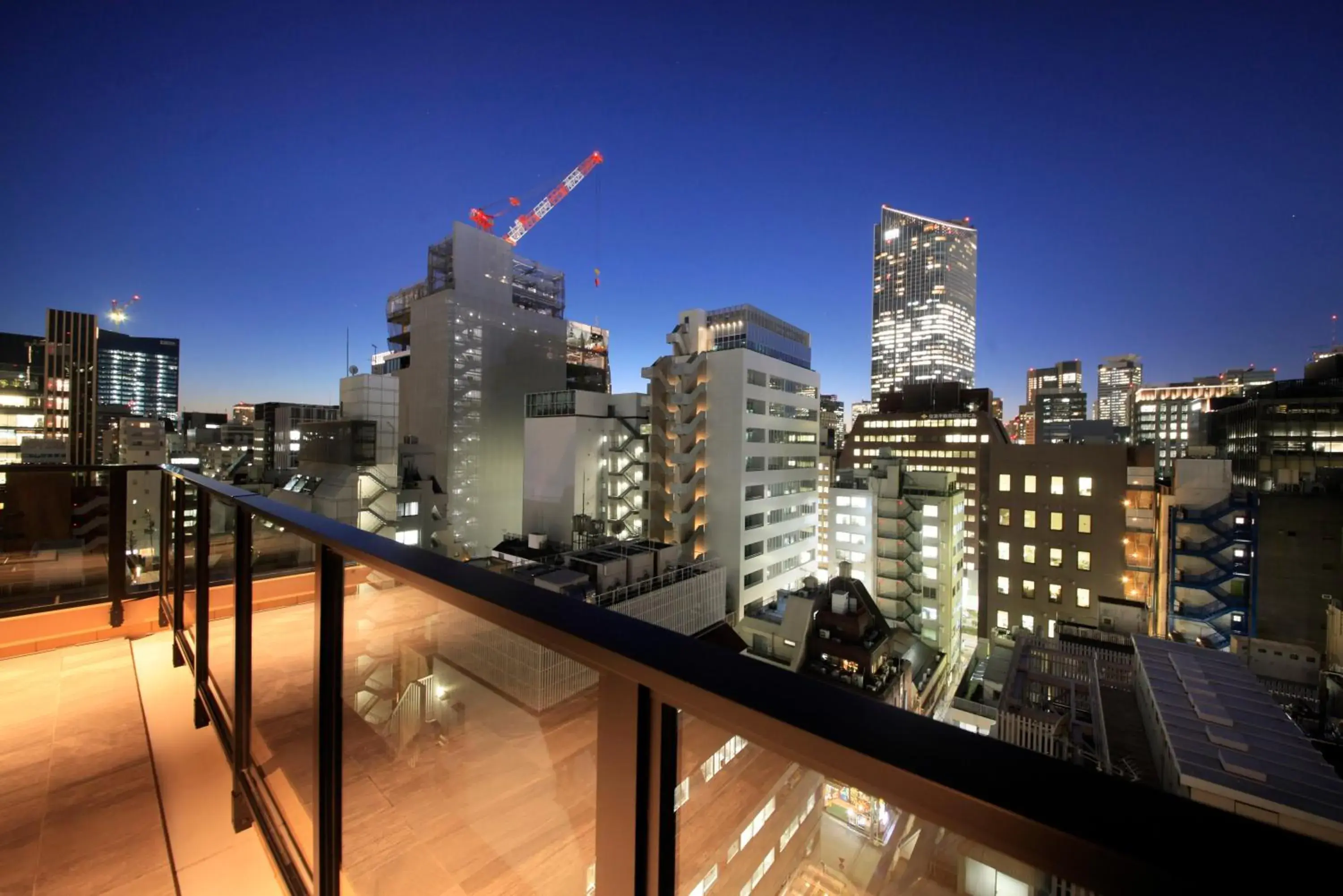Balcony/Terrace in Candeo Hotels Tokyo Shimbashi