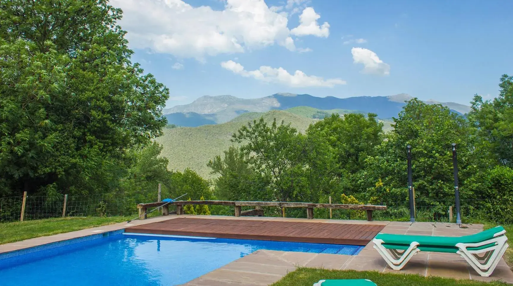 Swimming Pool in Viviendas Rurales El Covaju