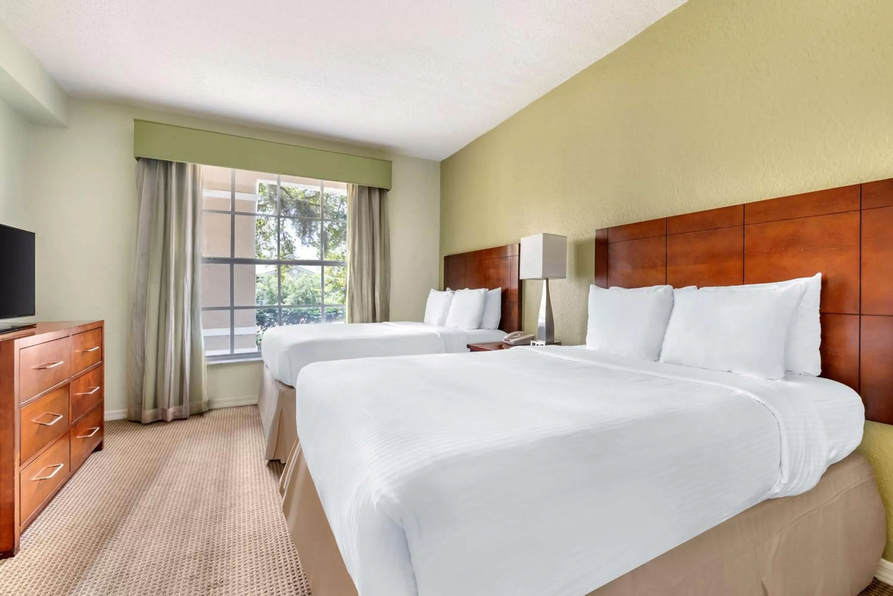 Two Bedroom Suite with Roll-In Shower - Accessible in Hilton Vacation Club Mystic Dunes Orlando
