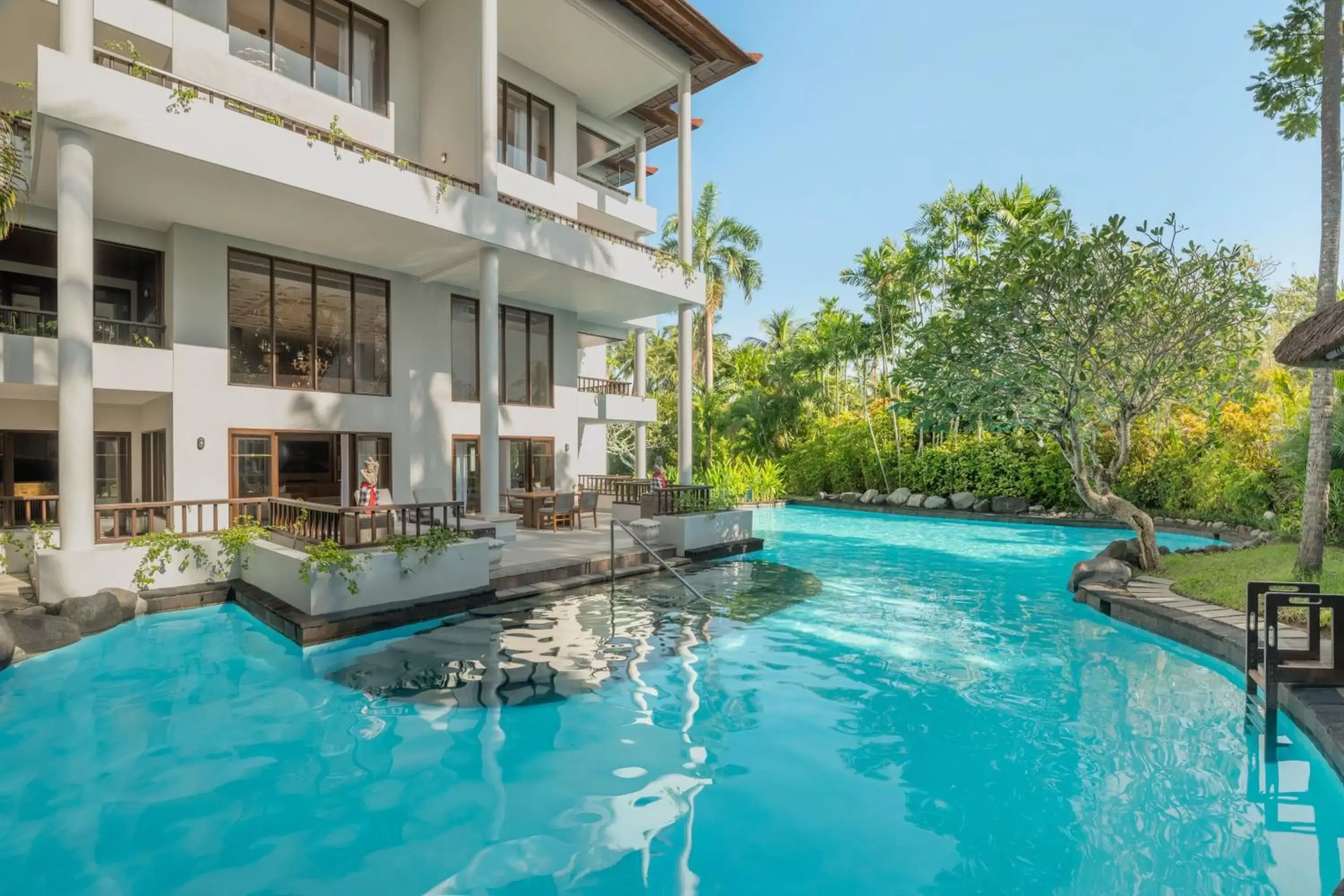 Bedroom, Swimming Pool in The Laguna, A Luxury Collection Resort & Spa, Nusa Dua, Bali