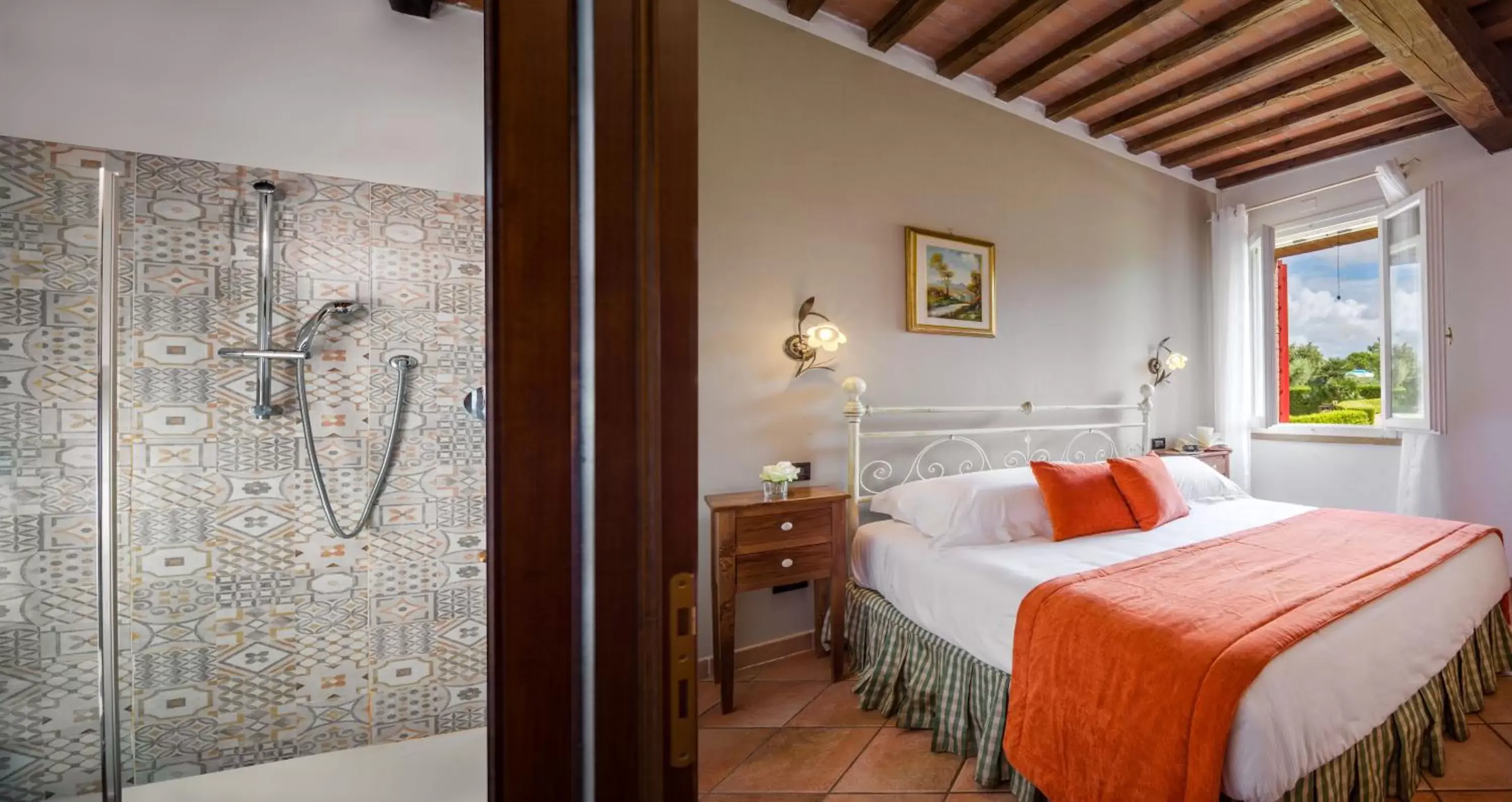 Bedroom, Bed in Antico Podere San Francesco