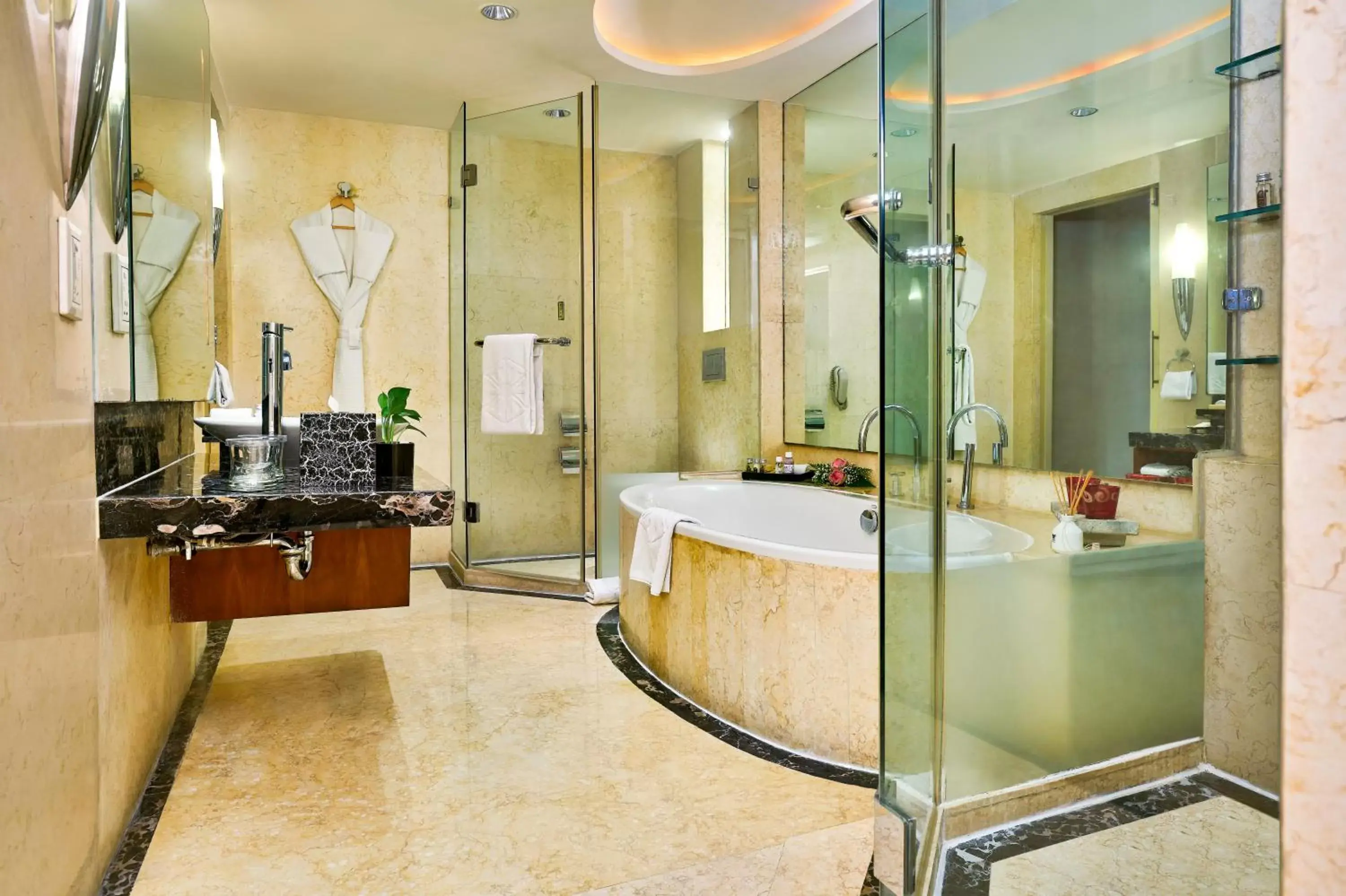 Bathroom in Taj Club House