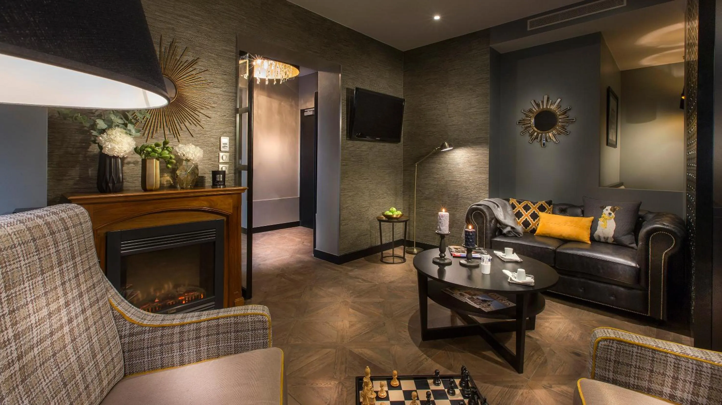 Lobby or reception in Hôtel International Paris