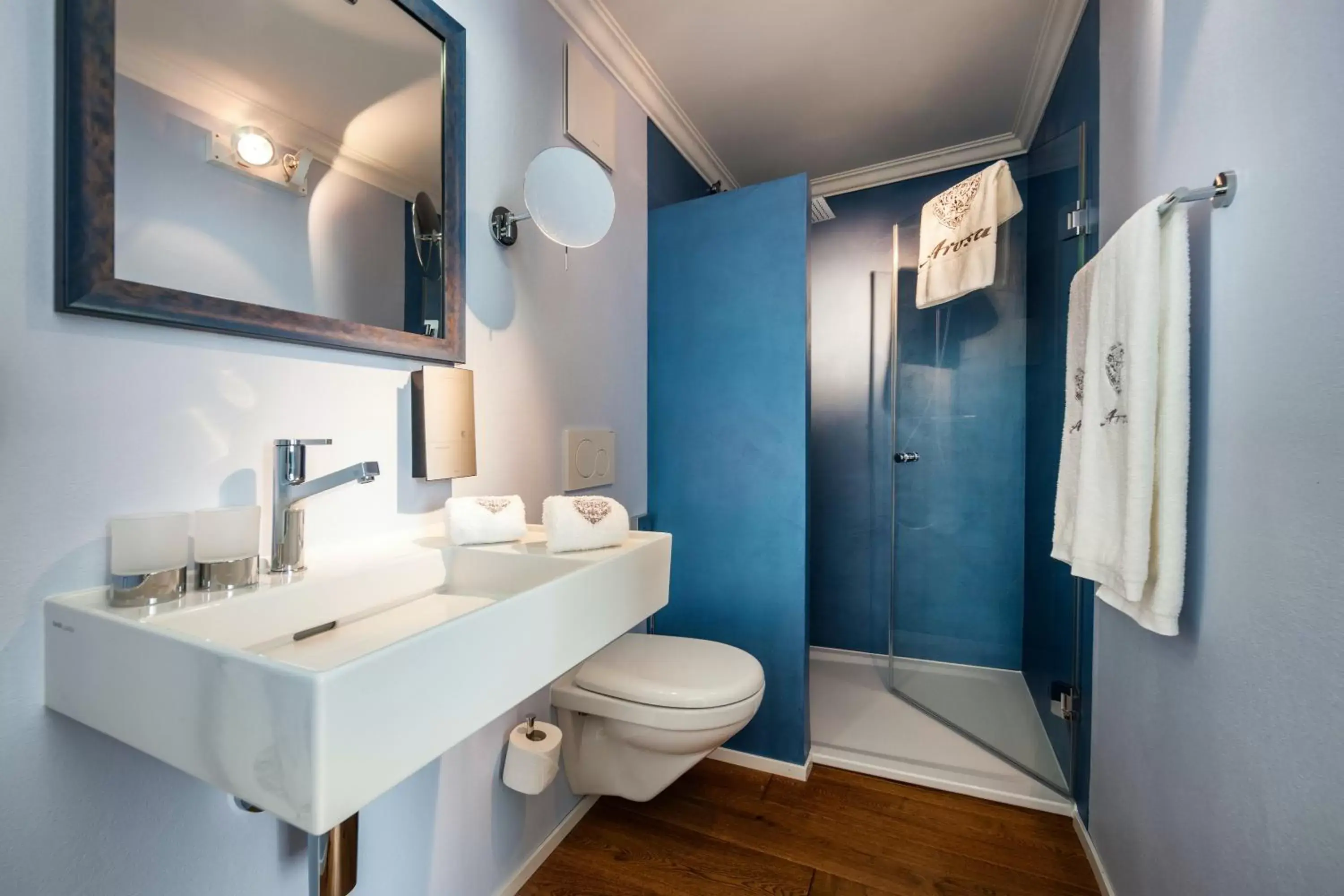 Toilet, Bathroom in Home Hotel Arosa