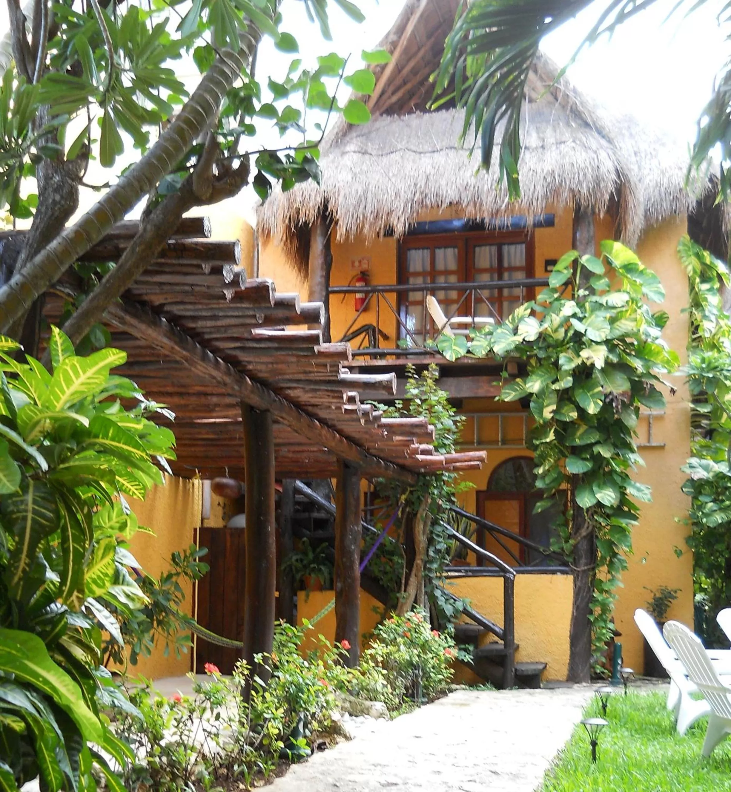 Property building in Hotel Bosque Caribe, 5th Av. zone