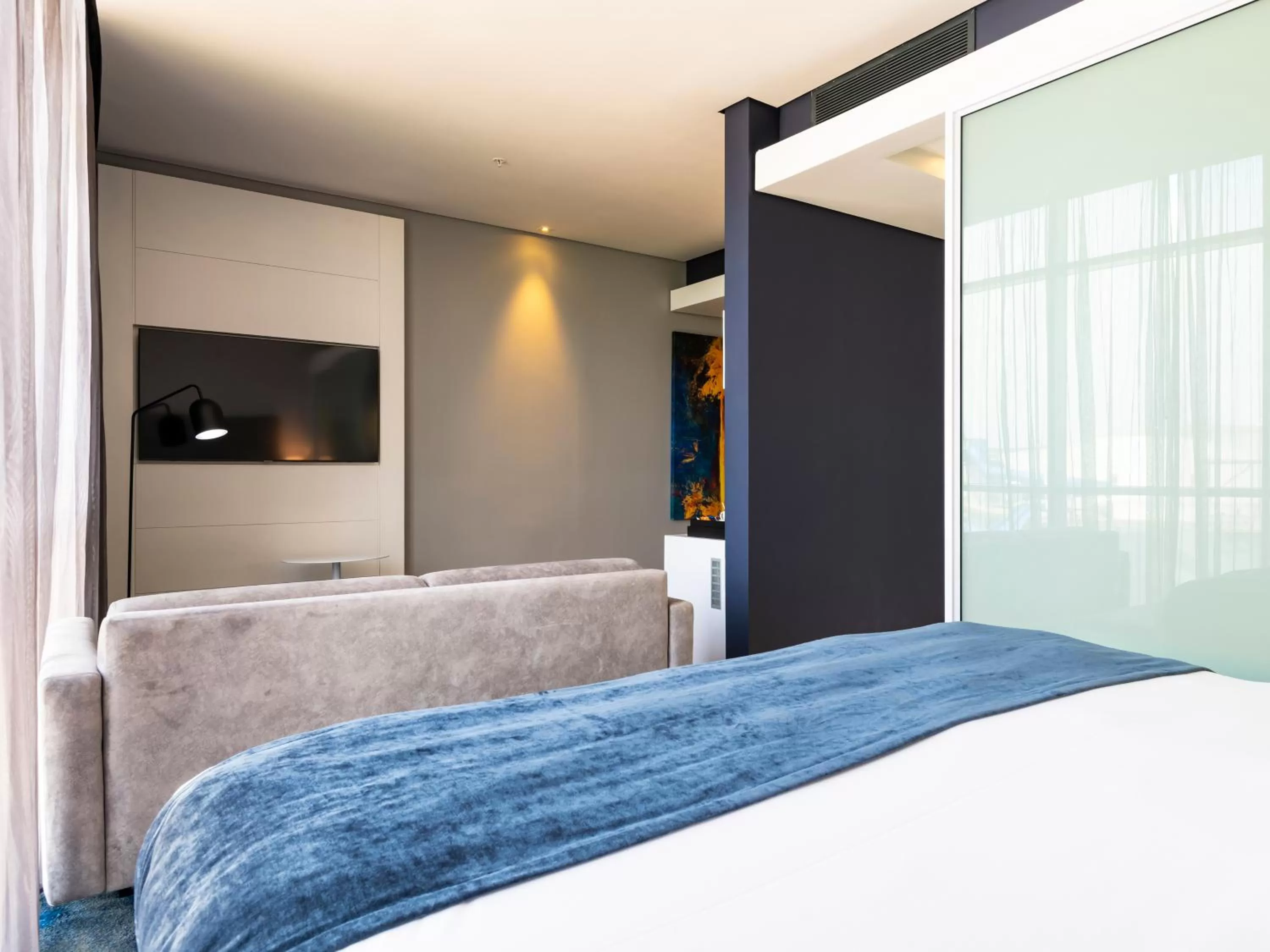 Bed in aha Gateway Hotel Umhlanga