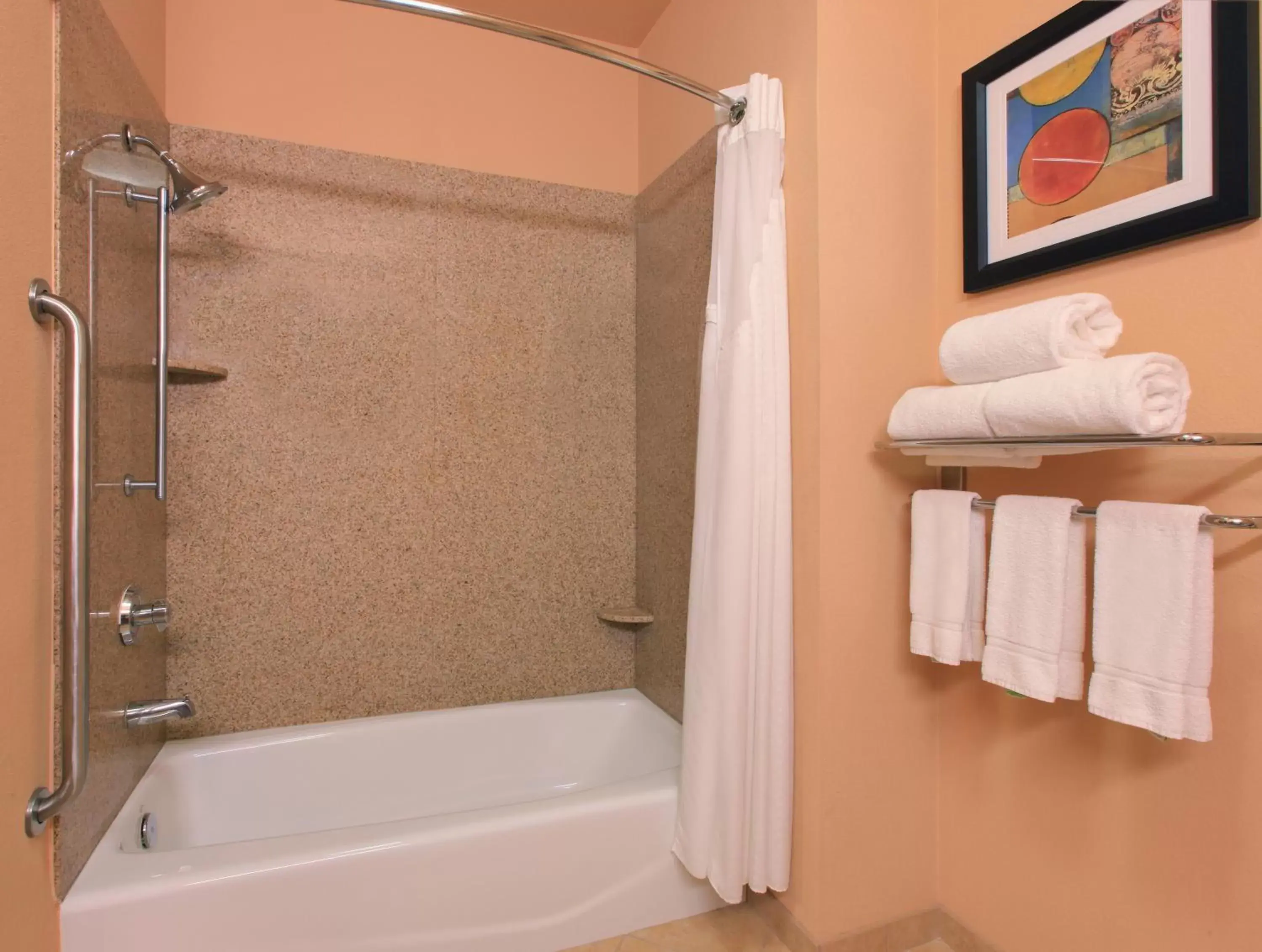 Bathroom in Holiday Inn Express Hotel & Suites Ennis, an IHG Hotel