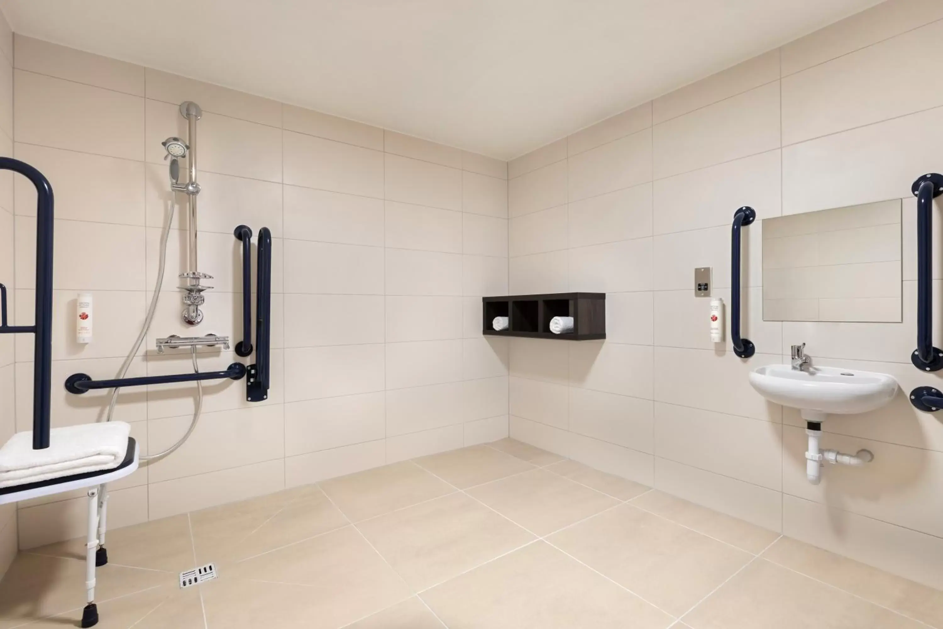 Shower, Bathroom in Ramada by Wyndham East Kilbride