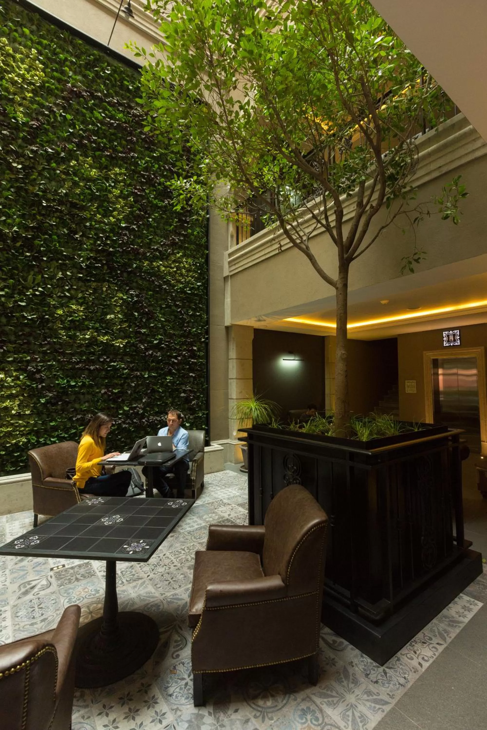 Patio in Historico Central Hotel
