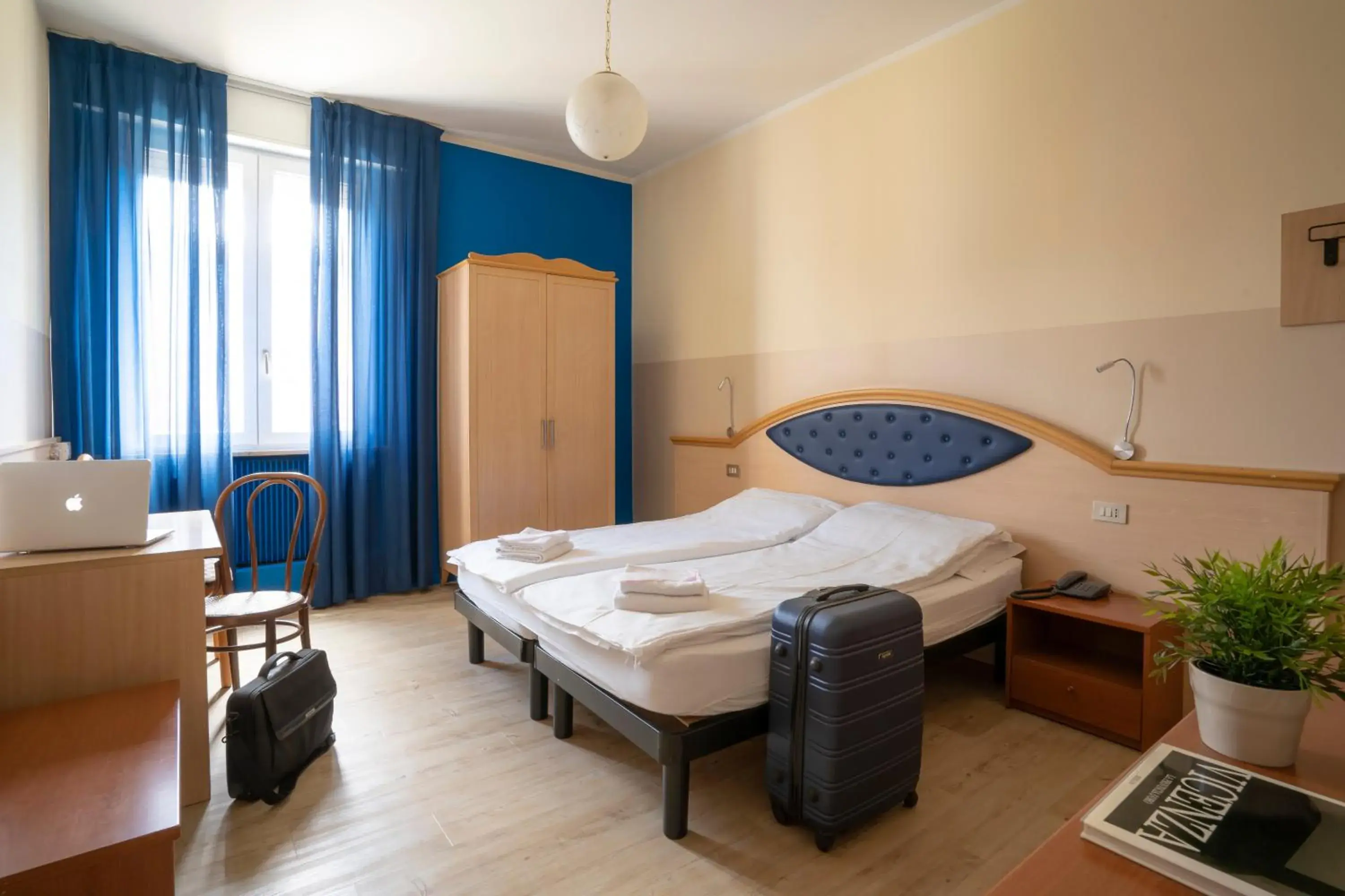 Bedroom, Bed in Hotel La Terrazza