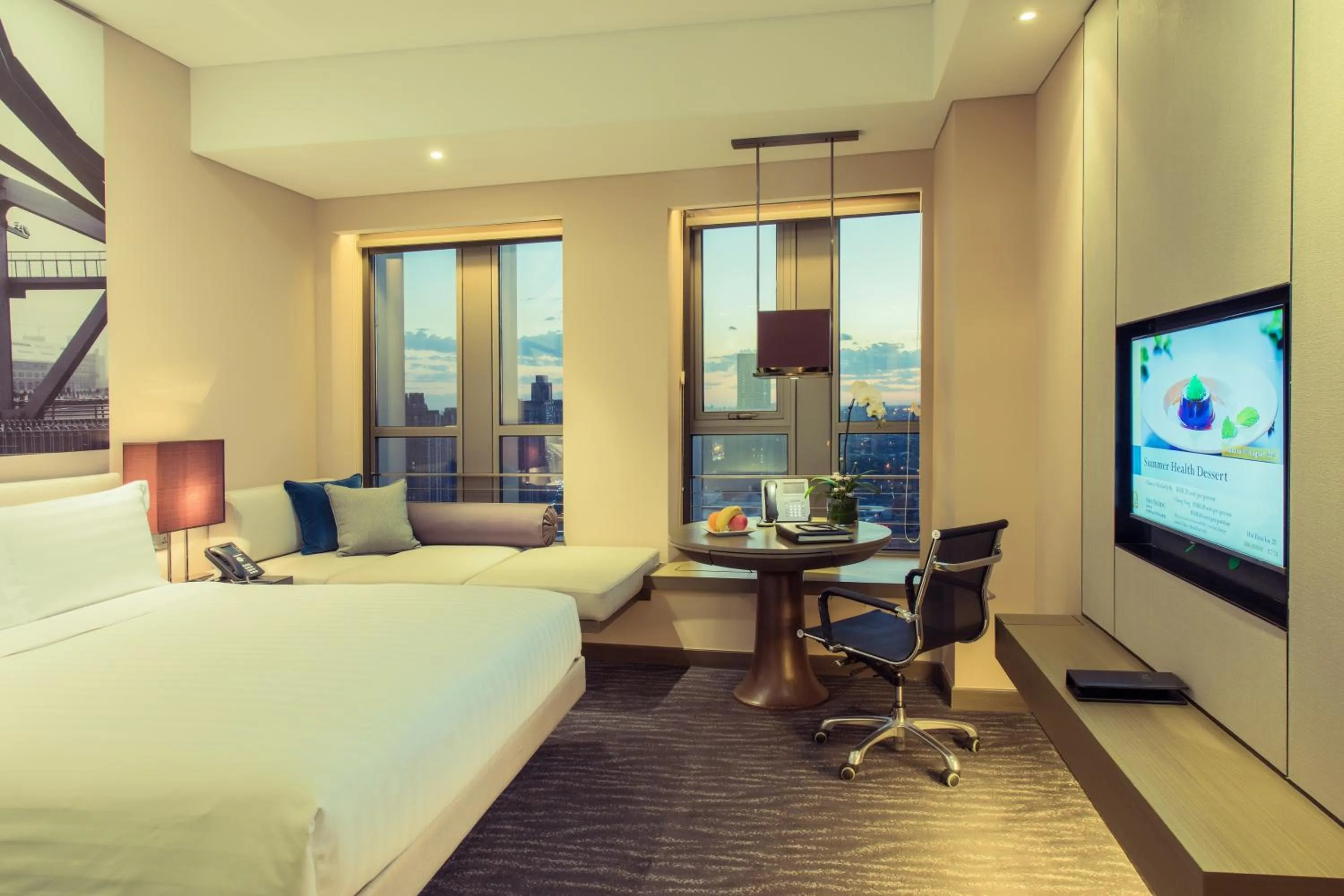 bunk bed, Bed in Pan Pacific Tianjin