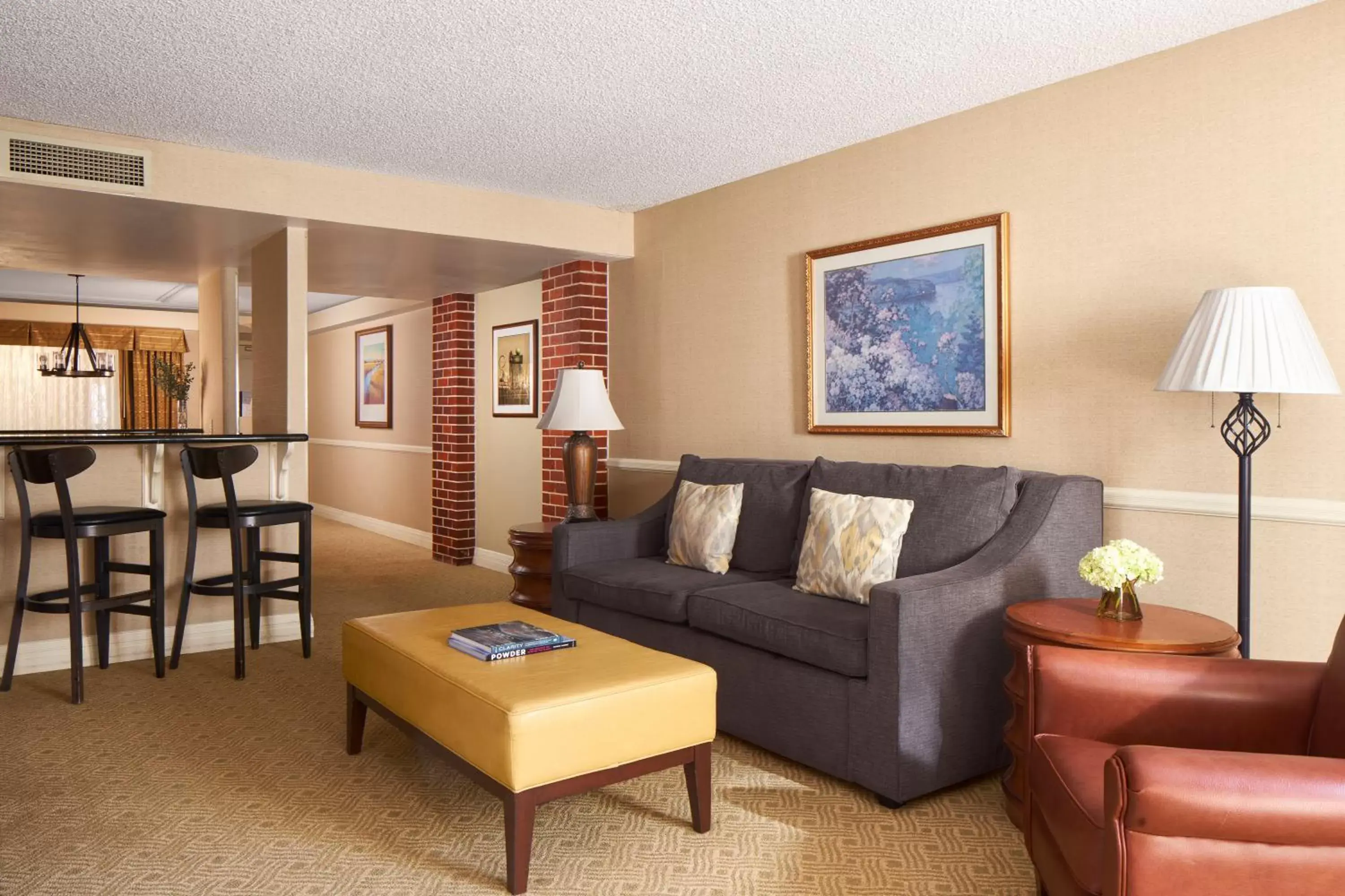 Living room, Seating Area in Lake Tahoe Resort Hotel