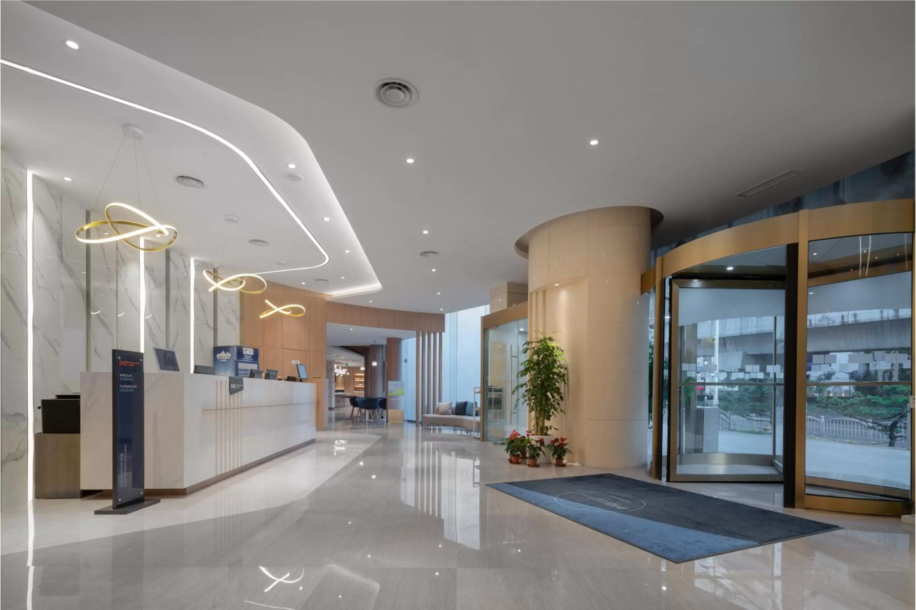 Property building in Holiday Inn Express Shanghai Jinqiao Central by IHG