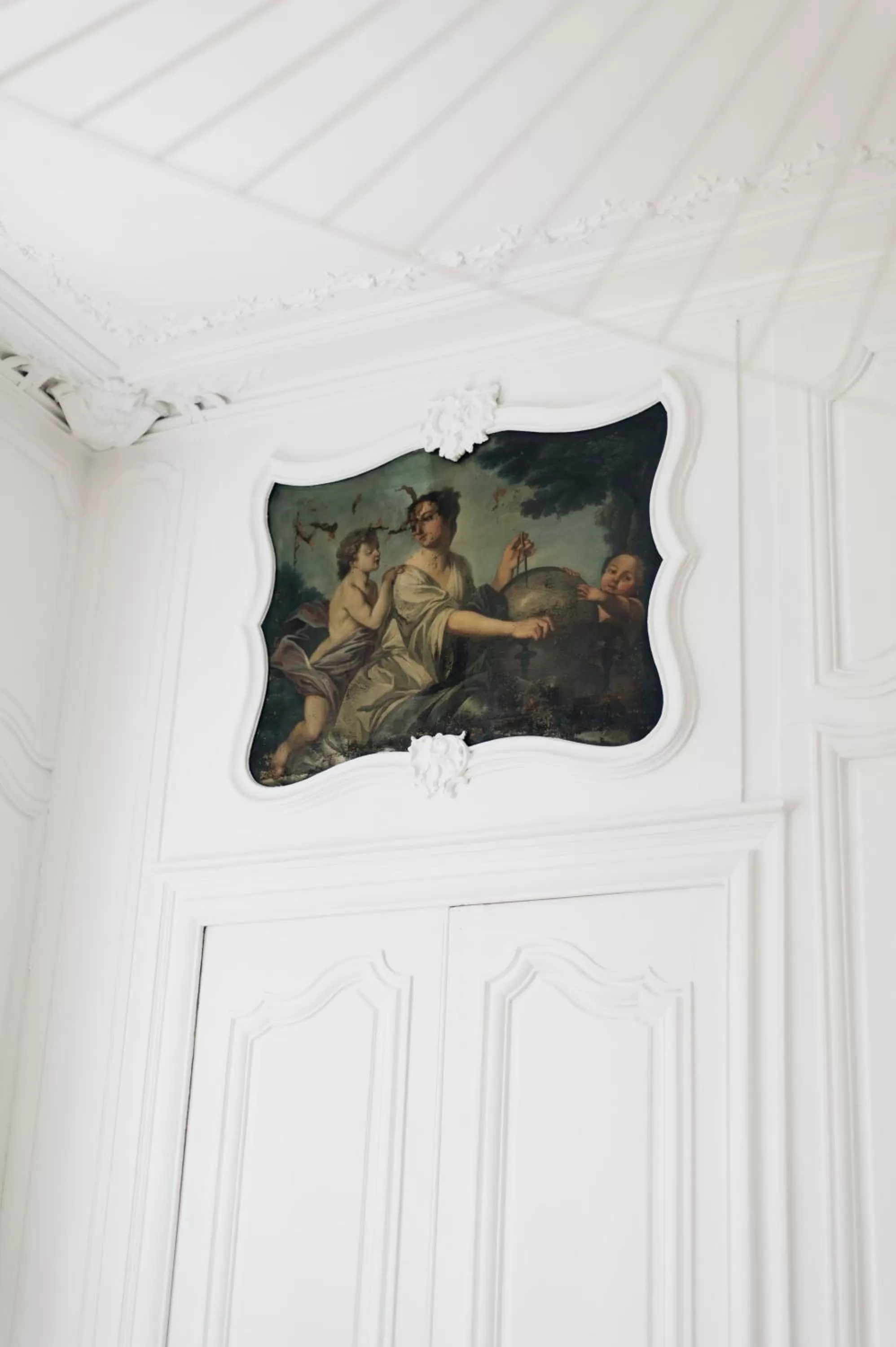 Decorative detail in Hotel de Fouquet - Chambres d'hôtes