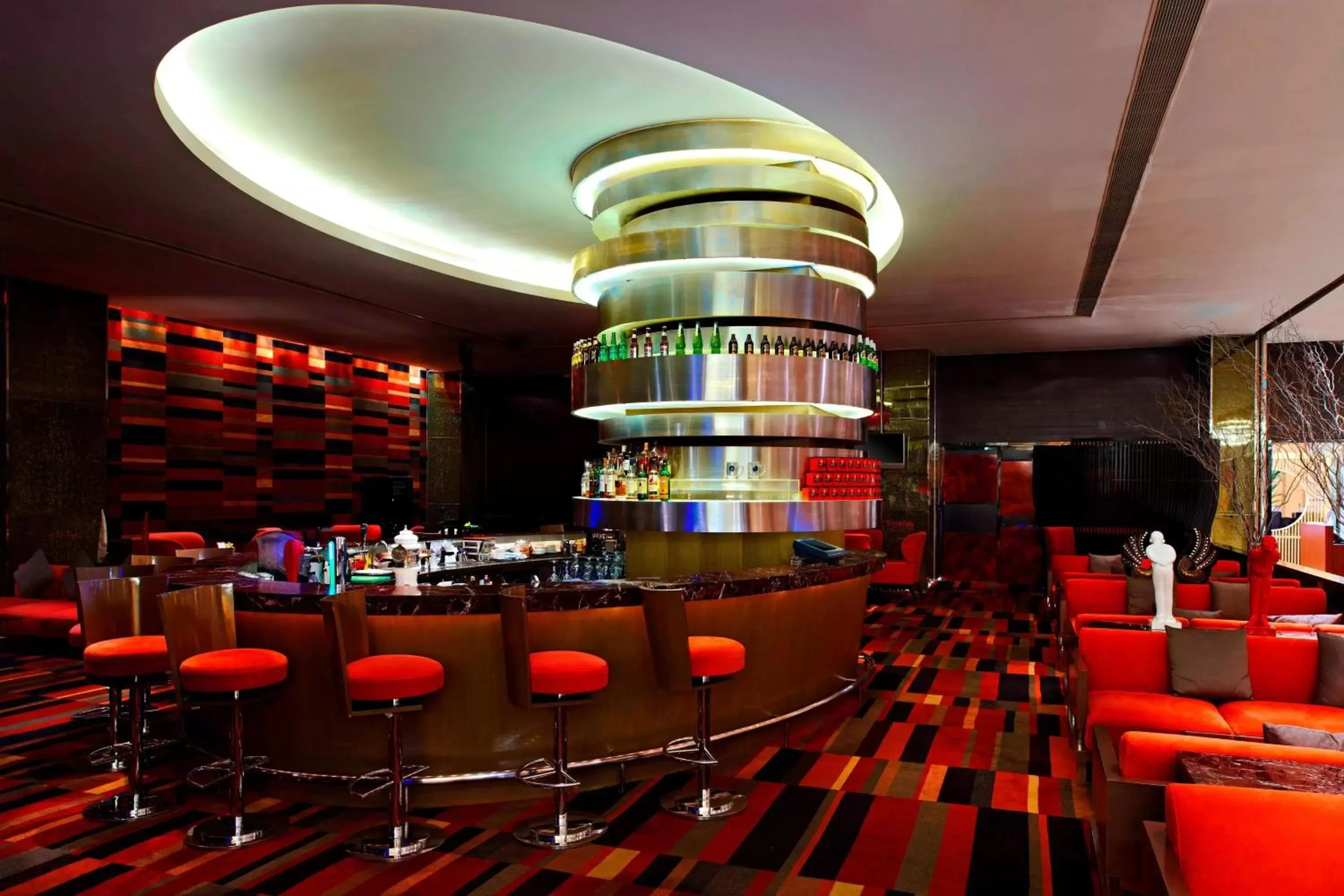 Lobby or reception, Lounge/Bar in Four Points by Sheraton Shanghai, Daning