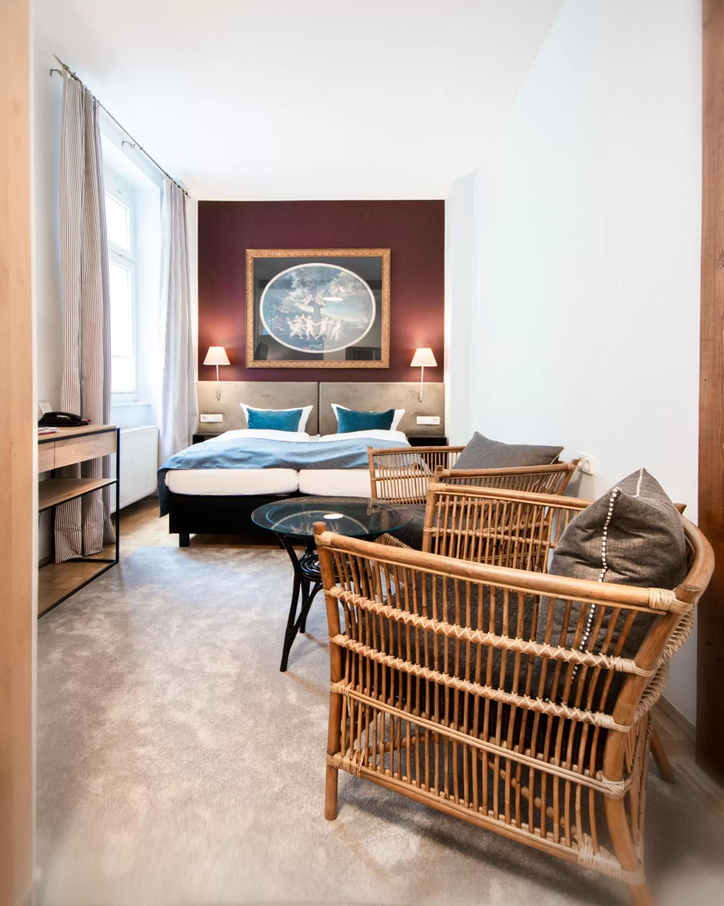 Photo of the whole room, Bed in Romantik Hotel Barbarossa