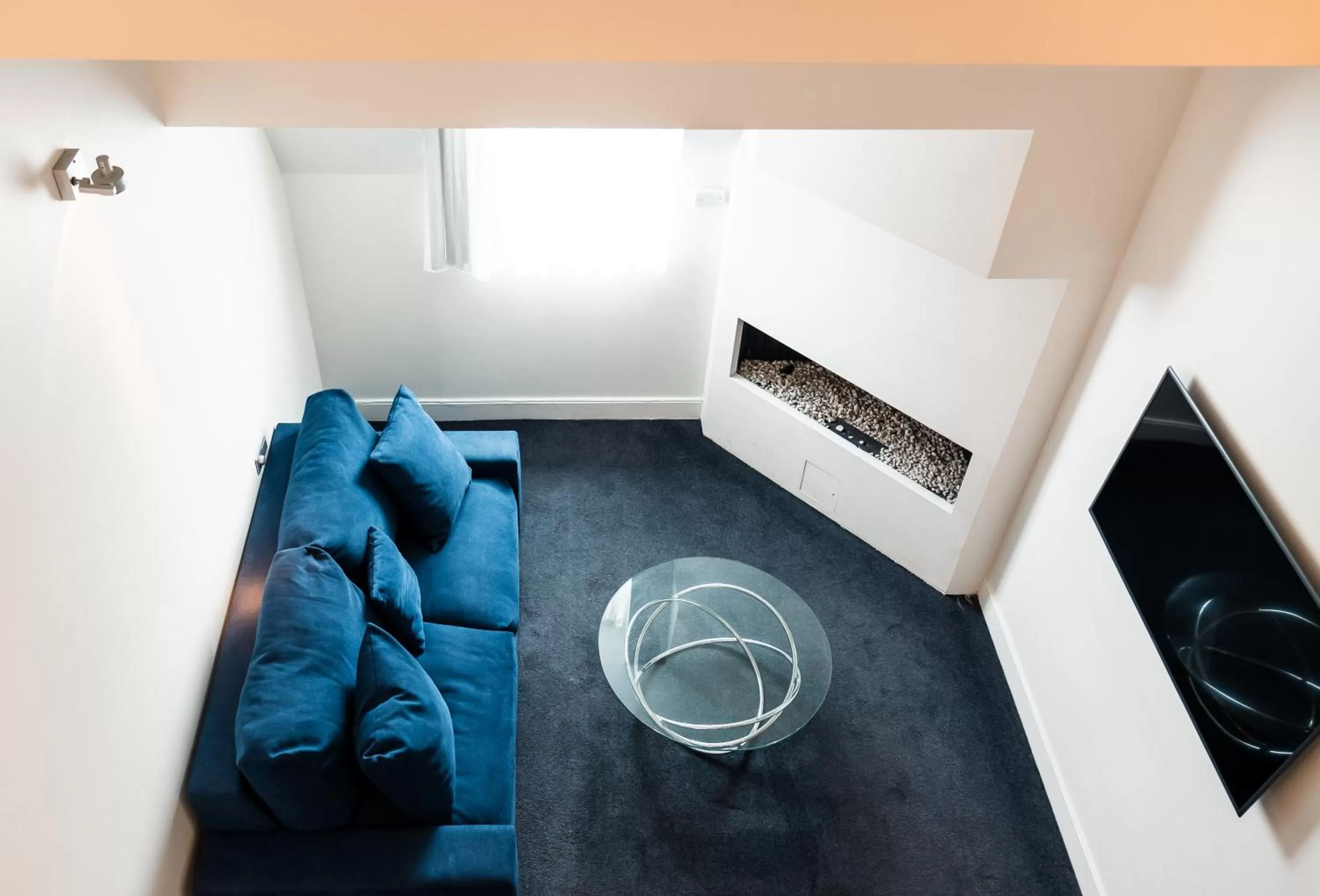 Living room in 1K Paris