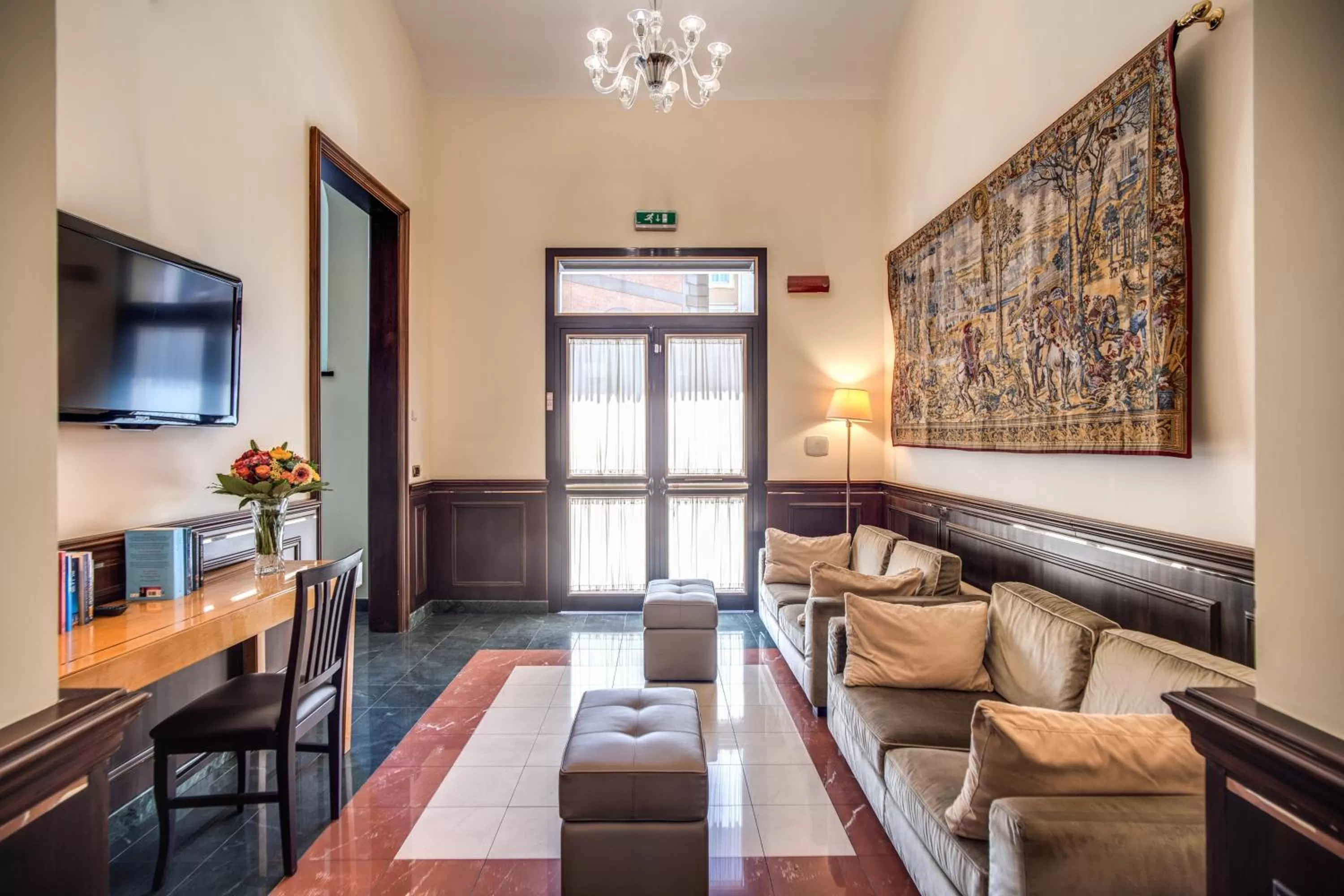 Living room in Hotel Diocleziano