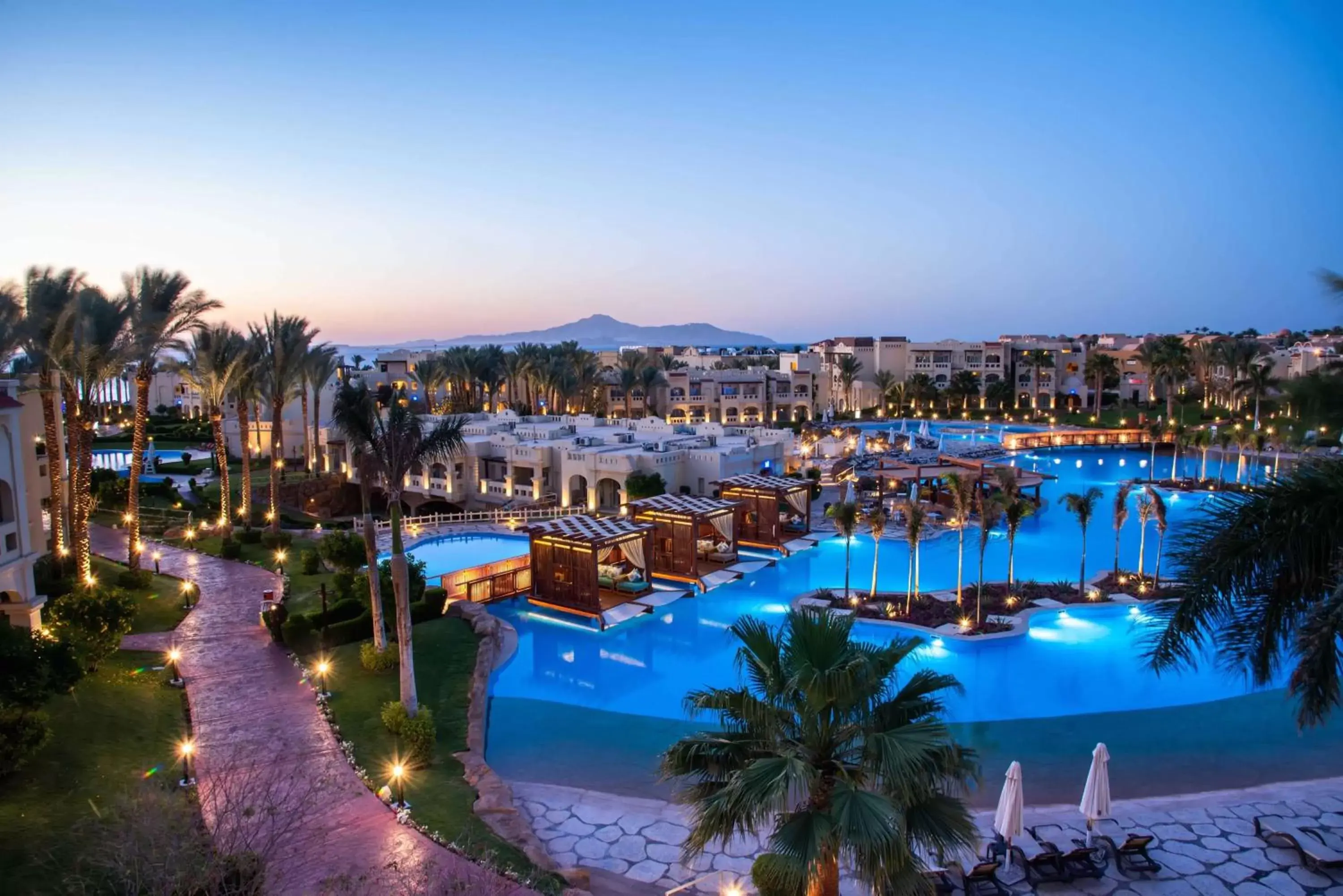 Pool View in Rixos Sharm El Sheikh - Ultra All Inclusive Adults Only 18 Plus