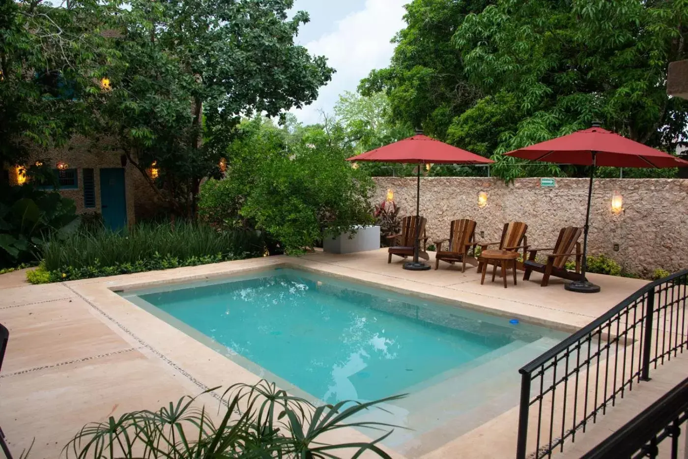 Swimming Pool in Hotel Posada San Juan