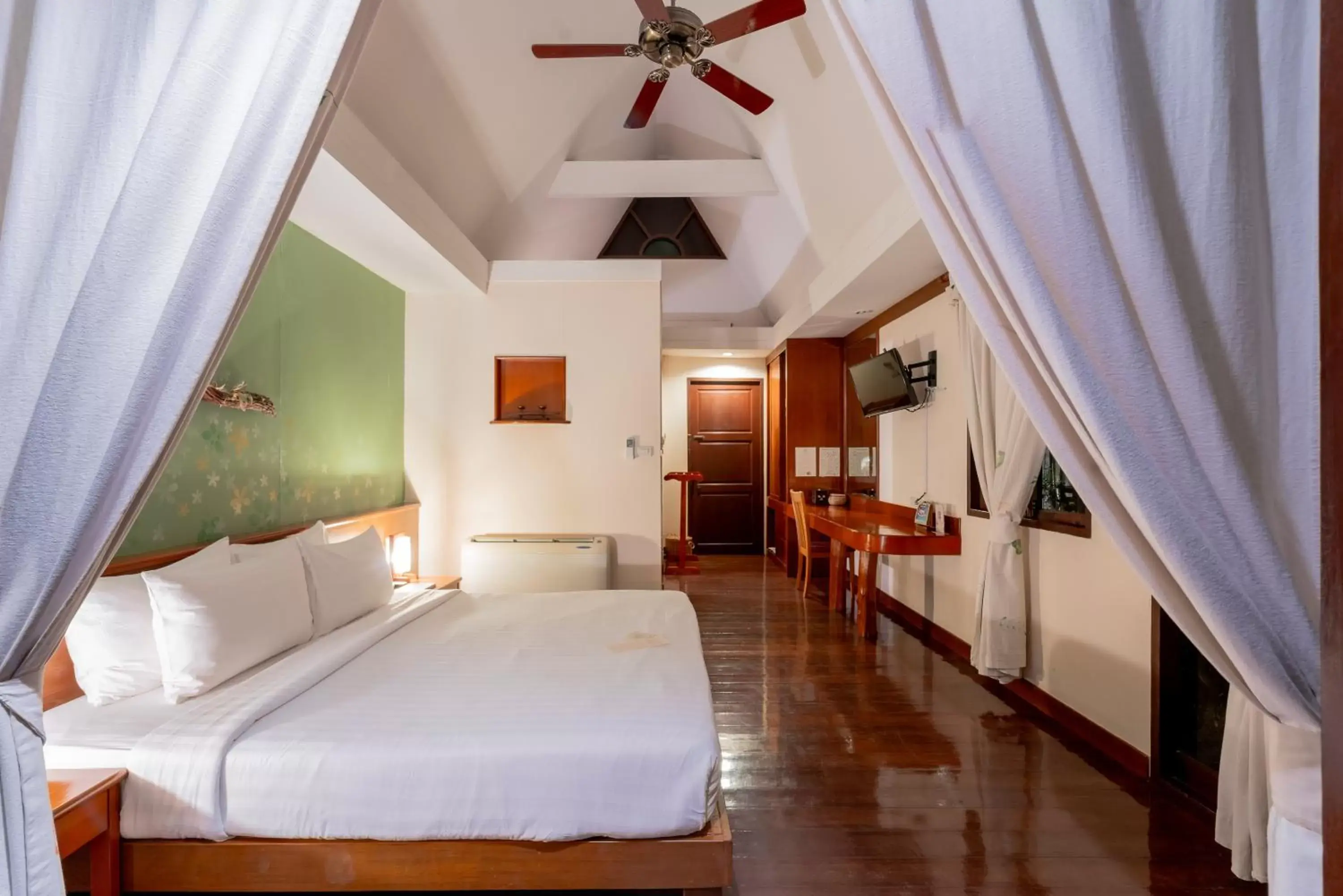 Bed in Baan Duangkaew Resort