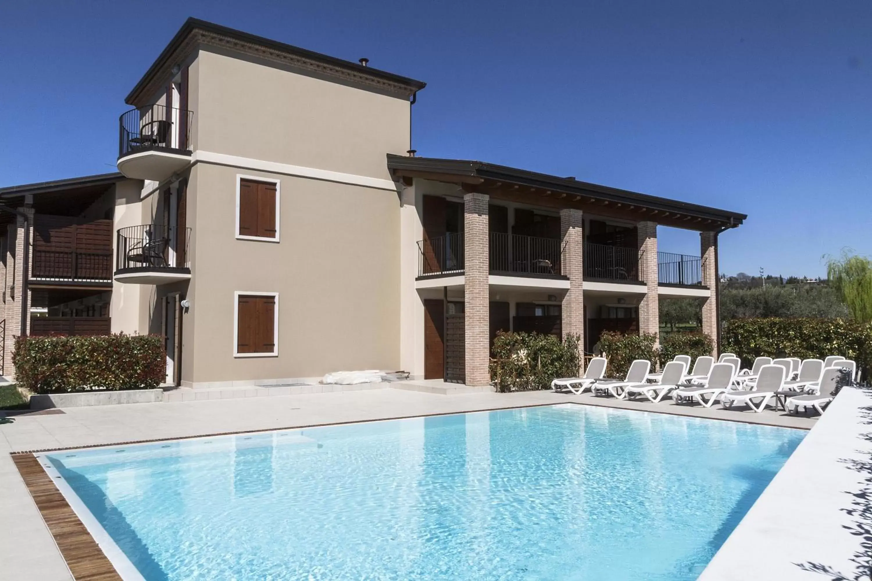 Pool view, Property Building in Hotel Relais Agli Olivi