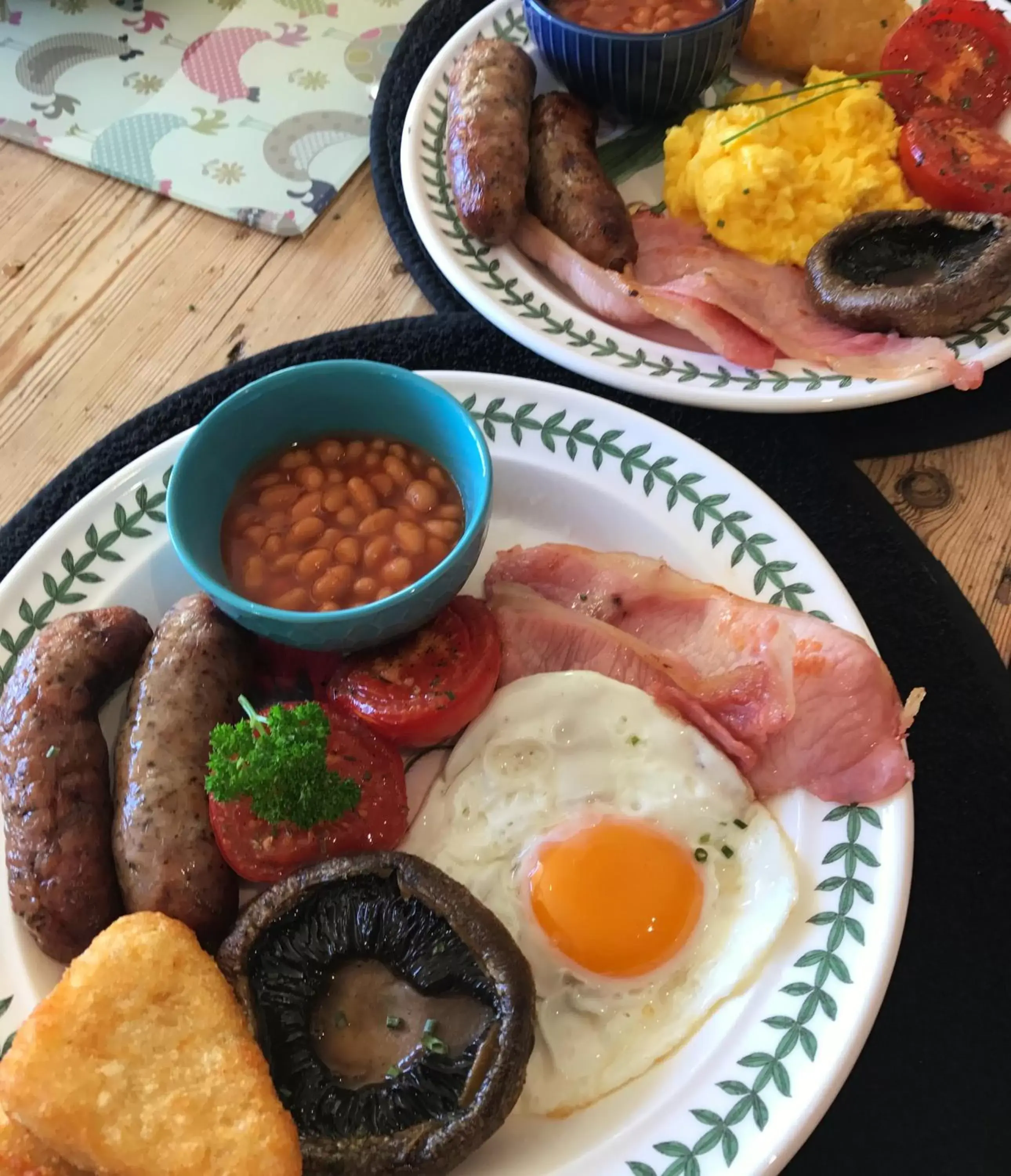 English/Irish breakfast in The Old Stables Bed & Breakfast