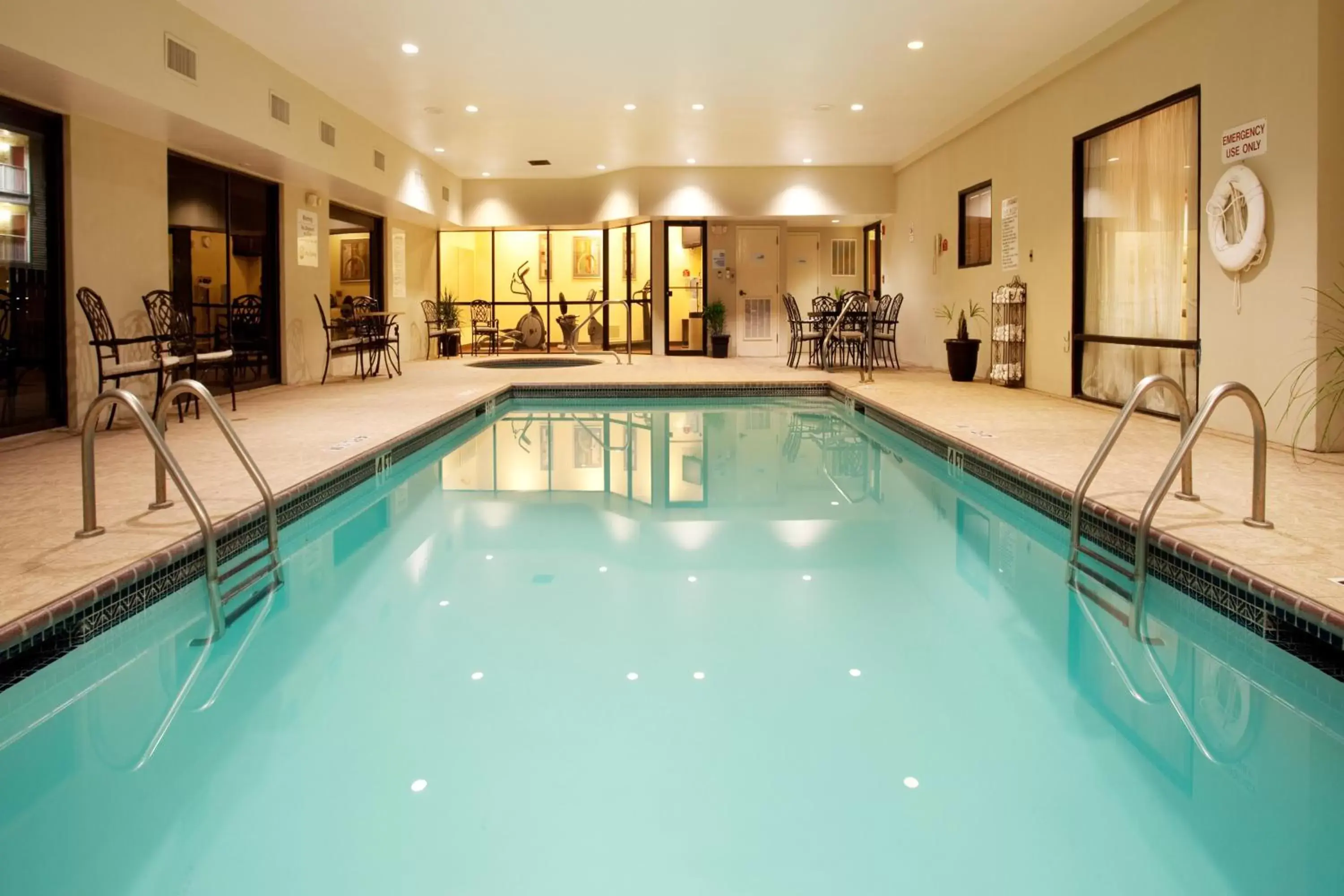 Patio, Swimming Pool in Holiday Inn Express & Suites Sulphur - Lake Charles, an IHG Hotel