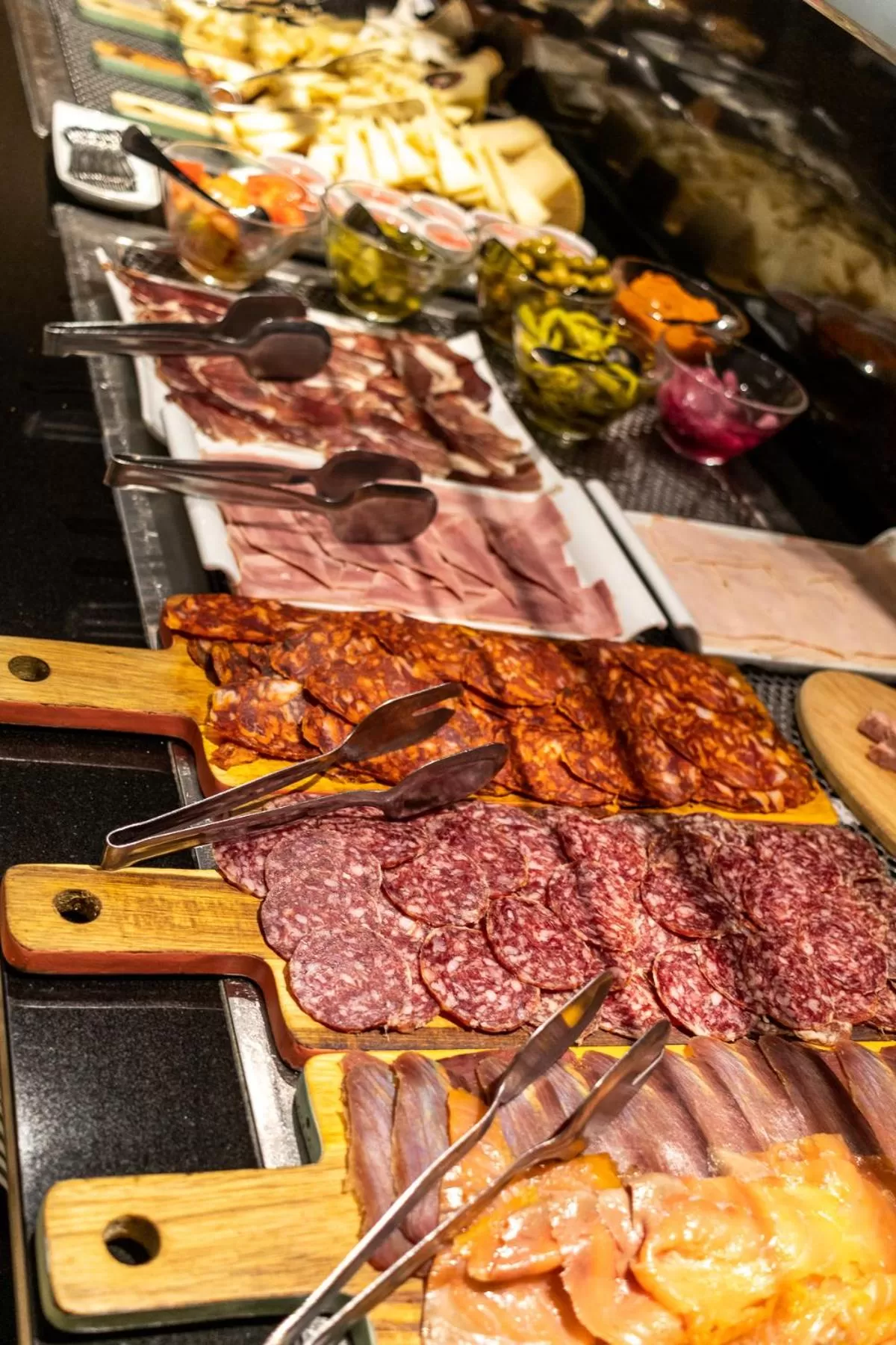 Buffet breakfast in Parador de El Saler