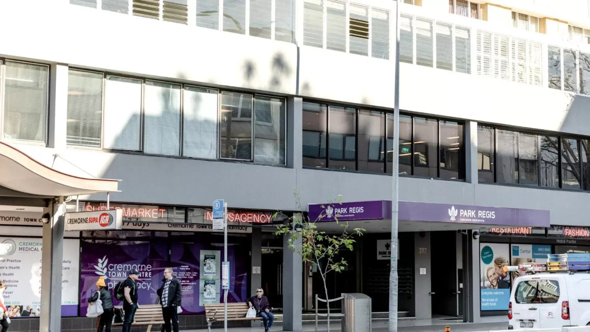 Property building in Park Regis Concierge Apartments Property building in Park Regis Concierge Apartments