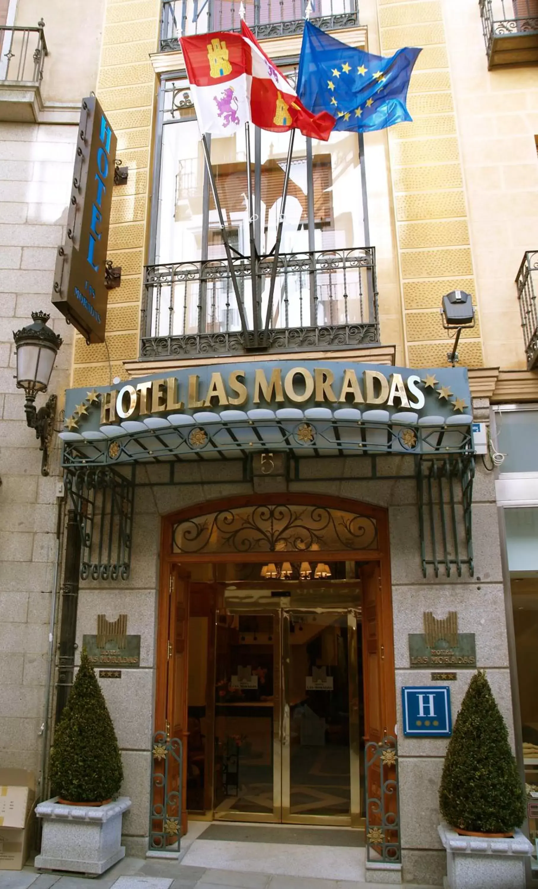 Facade/entrance in Hotel Las Moradas
