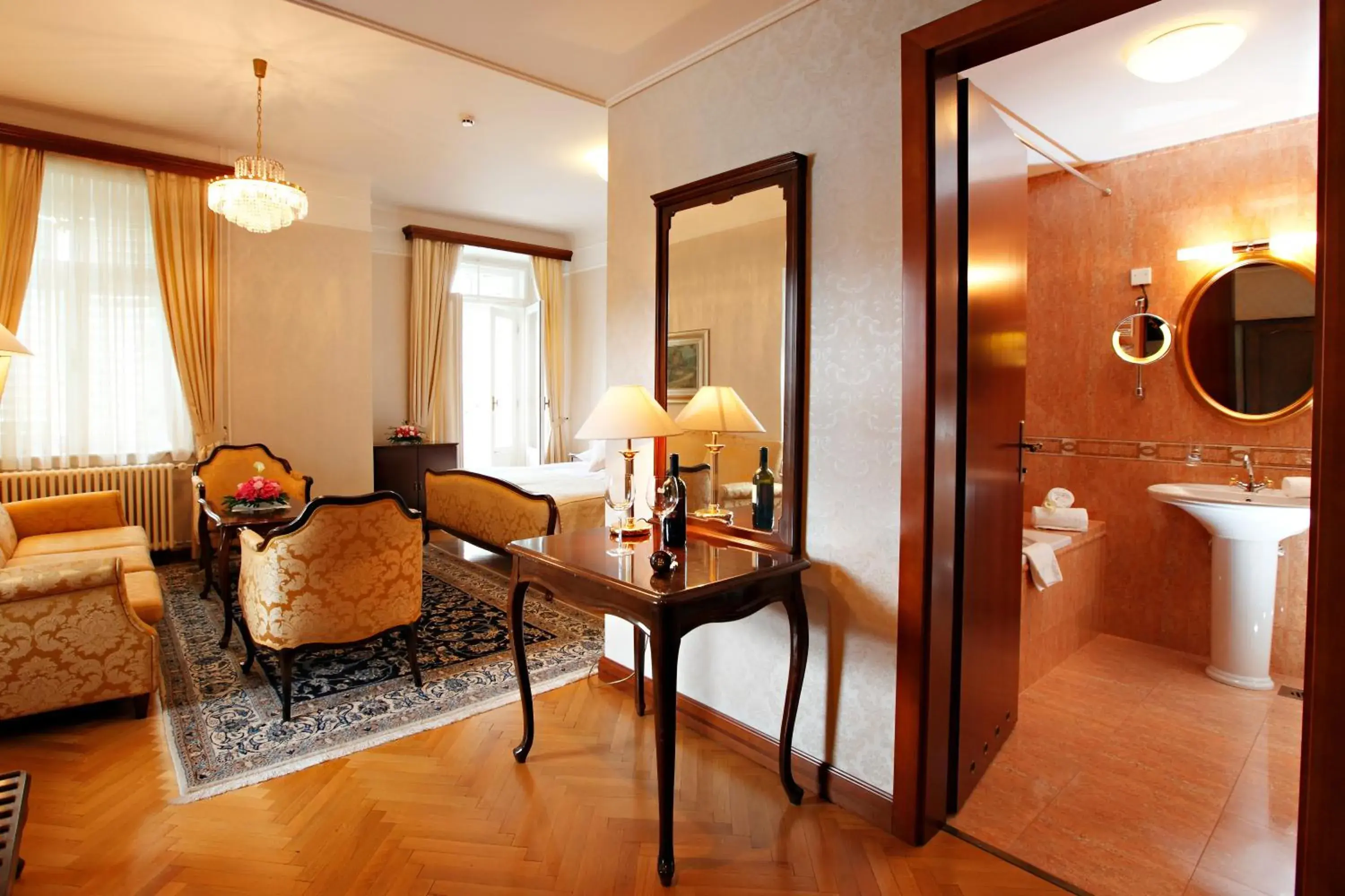 Bathroom, Seating Area in Grand Hotel Toplice - Small Luxury Hotels of the World