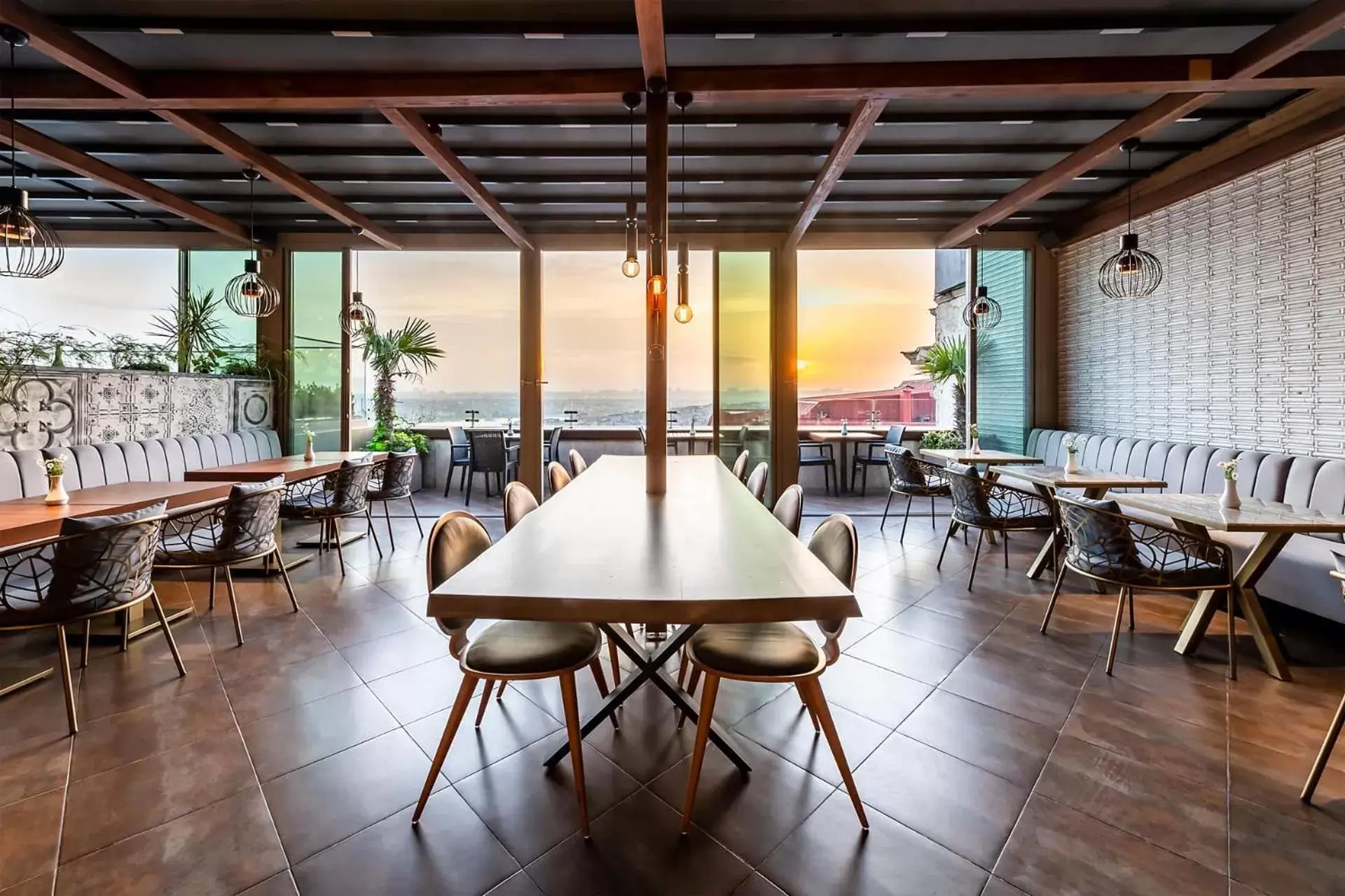 Balcony/Terrace, Restaurant/Places to Eat in Grand Hotel de Pera