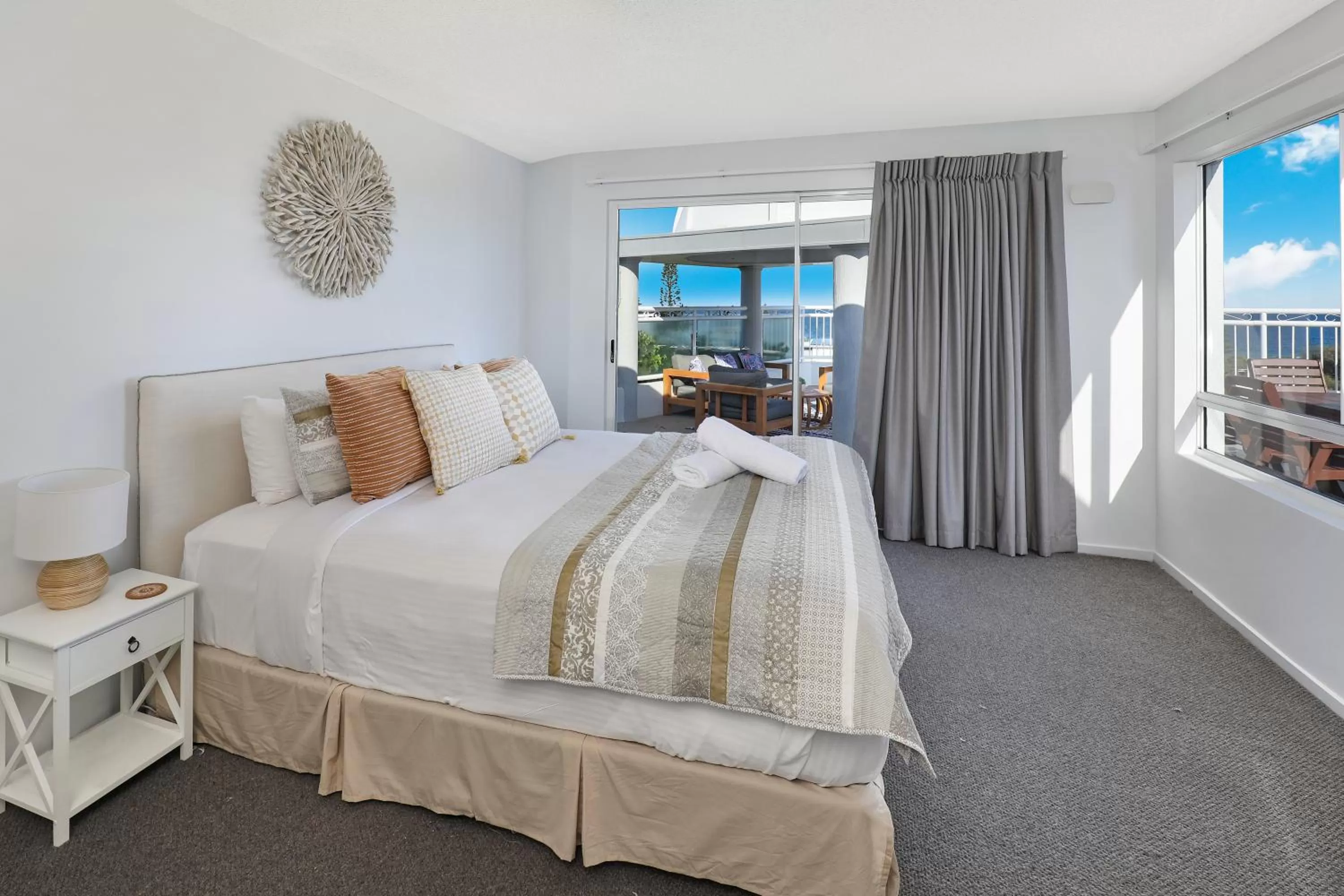 Bedroom, Bed in Beachside Resort Kawana Waters