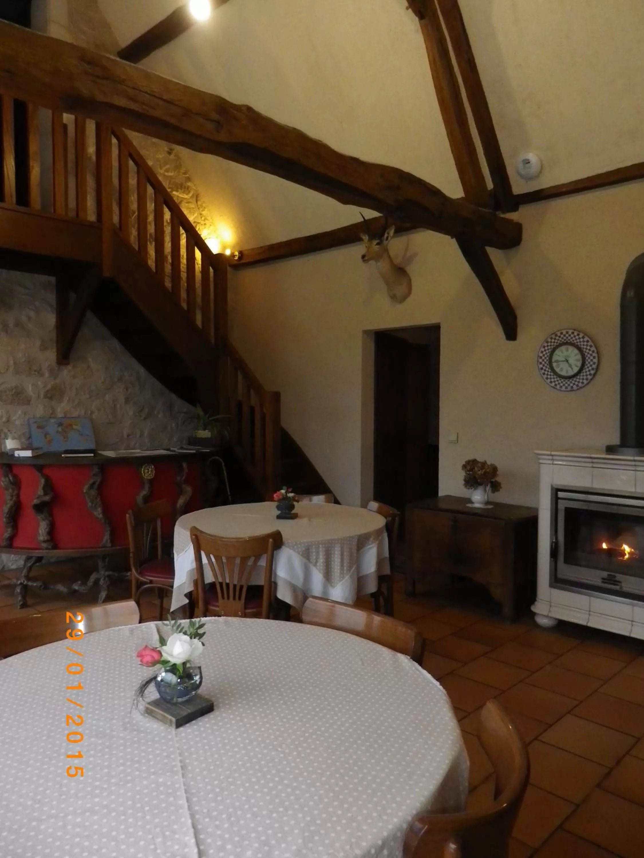 Dining area, Restaurant/Places to Eat in Chambres et Table d'Hôtes Les Machetières