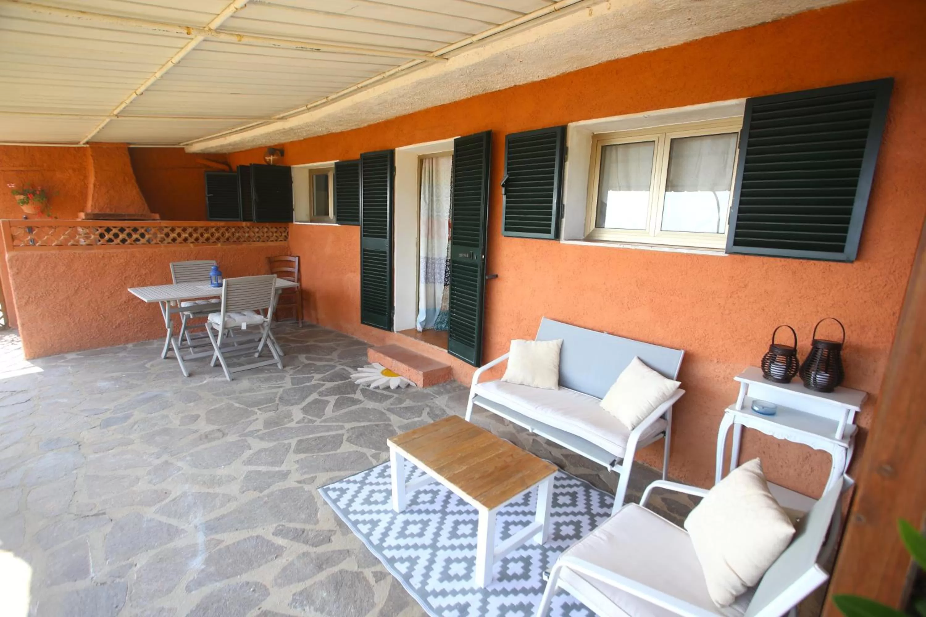 Patio in Ca' La Stella Sea-view Apartments